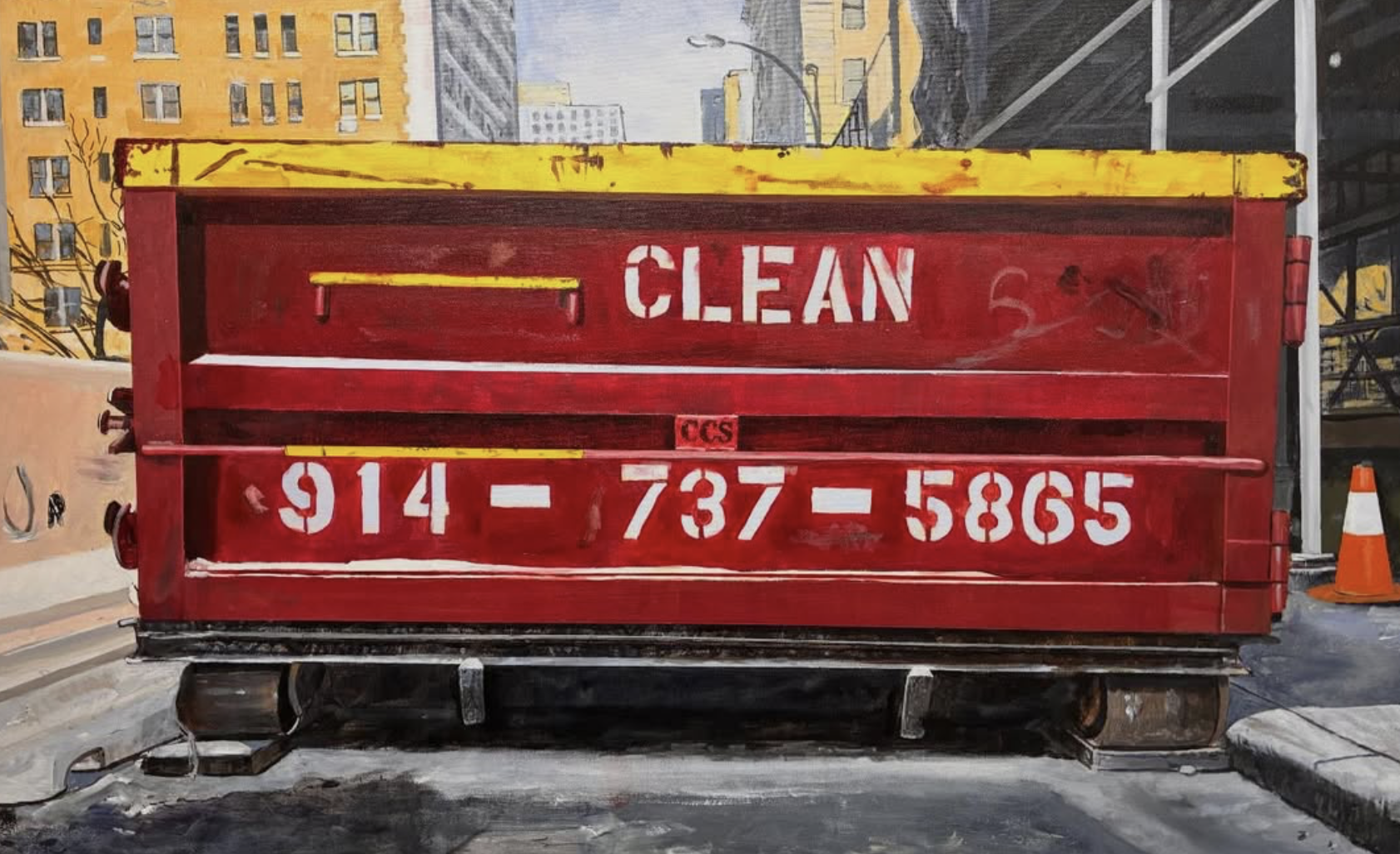 Clean, 2026
Acrylic on Canvas
30" x 48"
76.2cm x 121.92cm