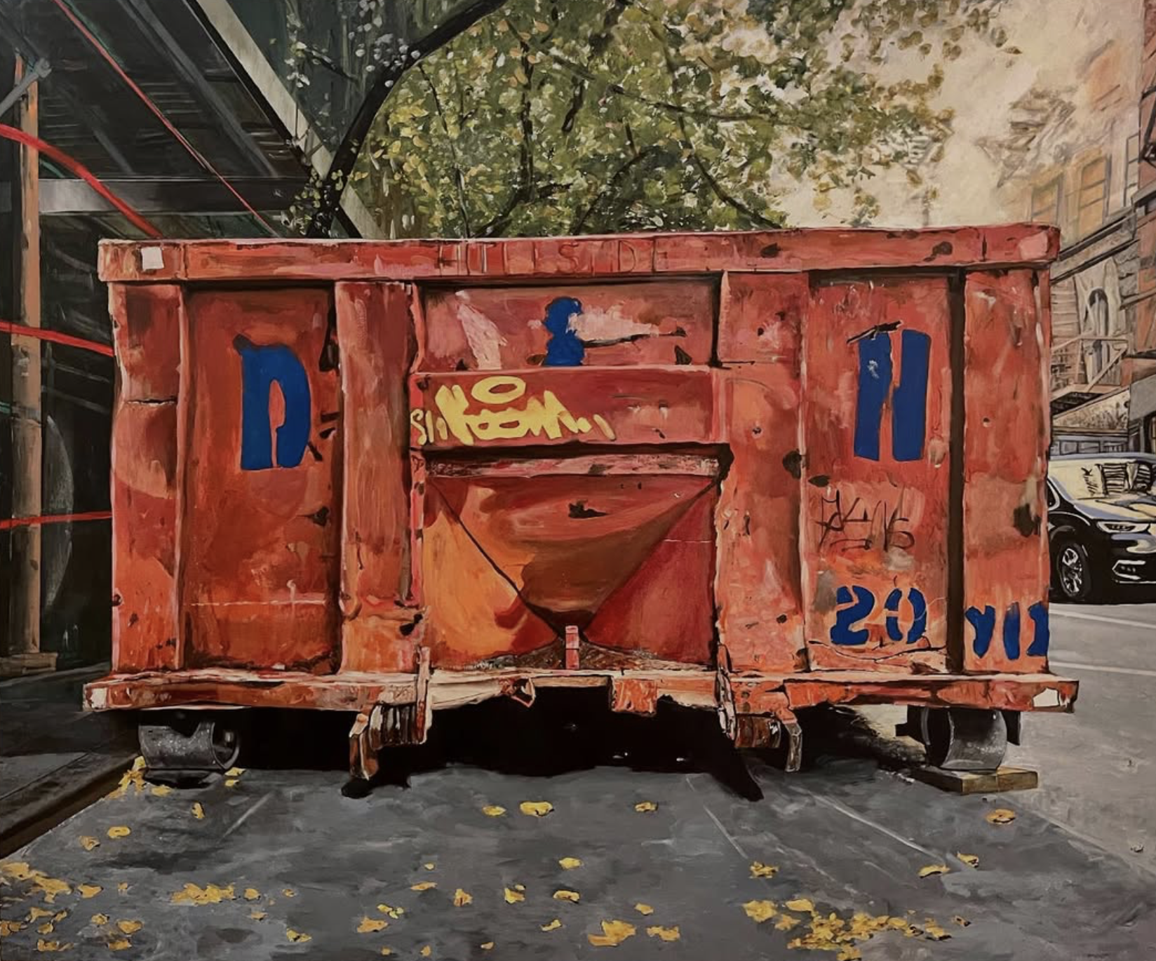 Suffolk St, 2024
Acrylic on Canvas
72" x 60"
182.88cm x 152.4cm