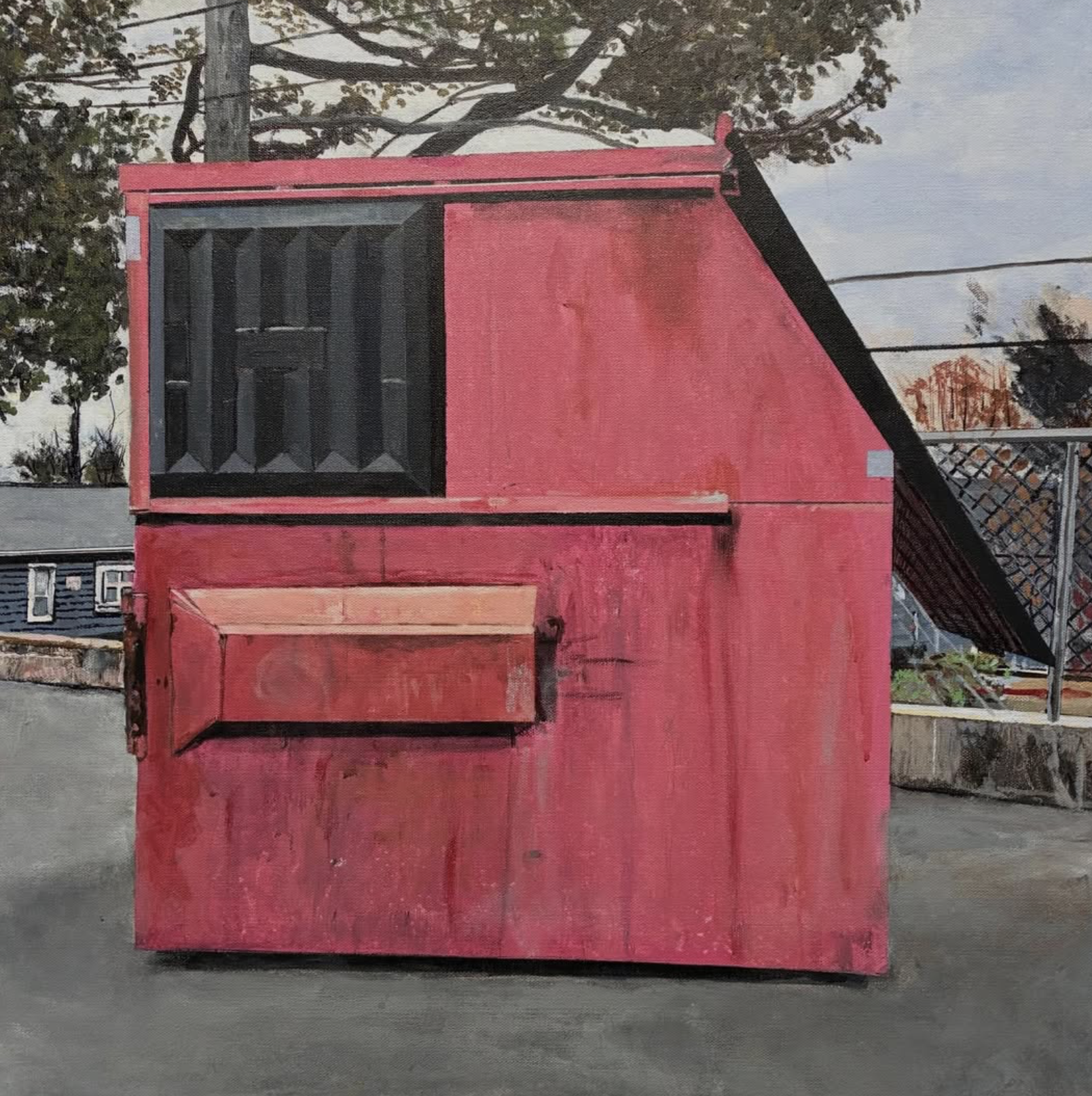 Upstate NY, Thrift Shop, 2025
Acrylic on Canvas
24" x 24"
60.96cm x 60.96cm