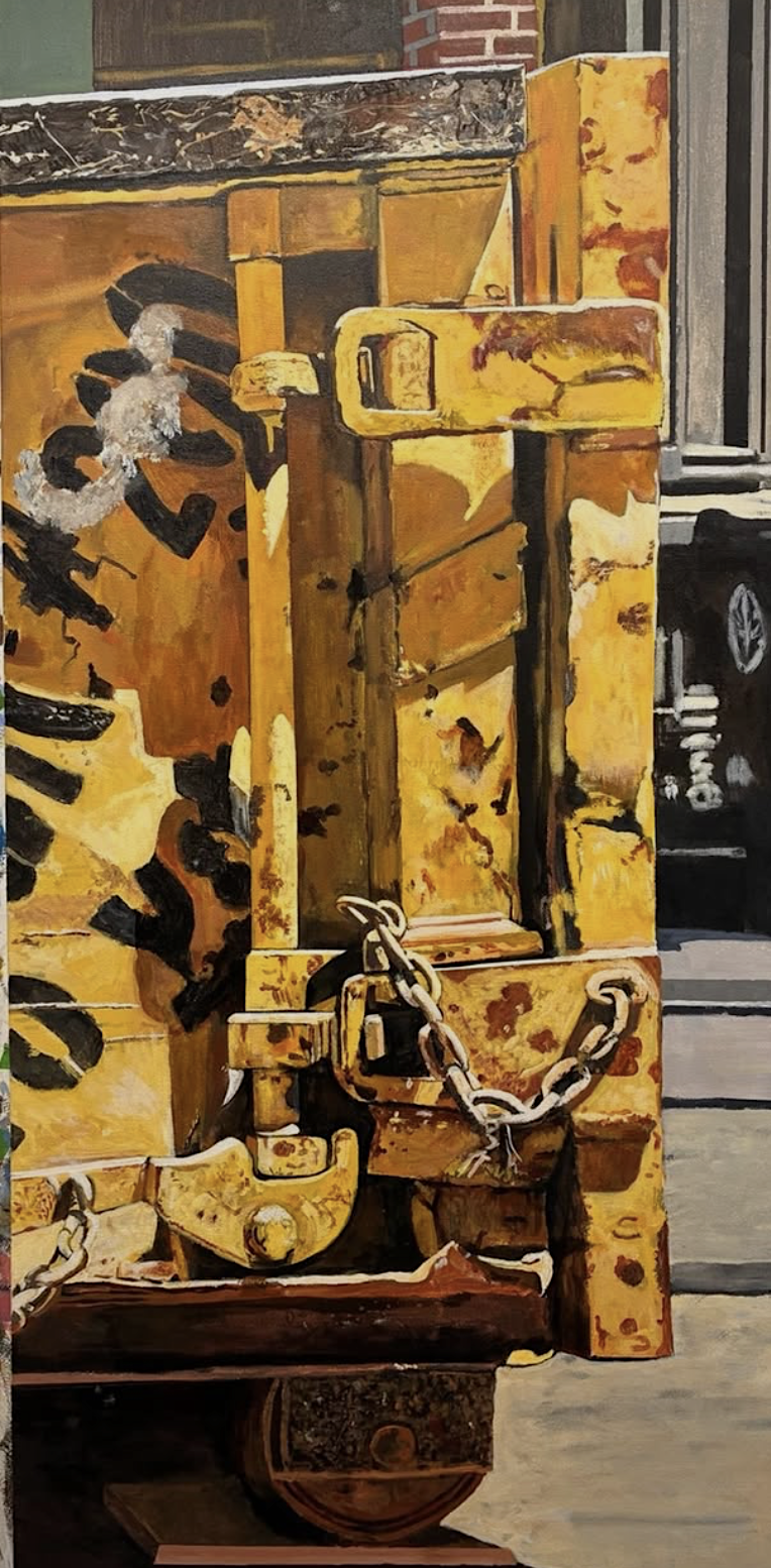 White Street Yellow, 2026
Acrylic on Canvas
48” x 24”
121.92cm x 60.96cm
