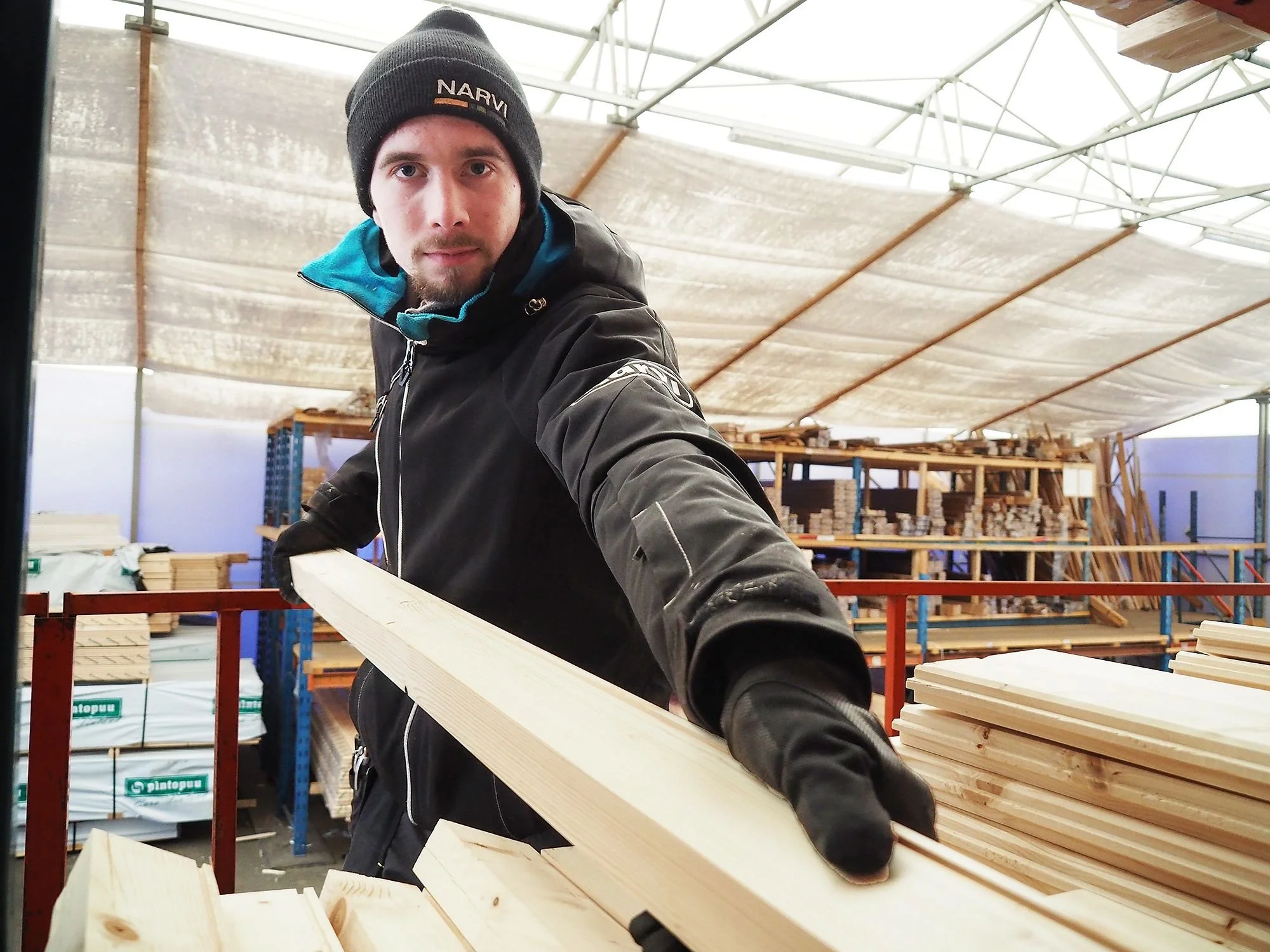 Jere Inermo: ”Varastossa ollaan valmiina palvelukseen.”