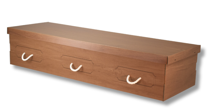 Wooden storage bench with three drawers and white rope handles.