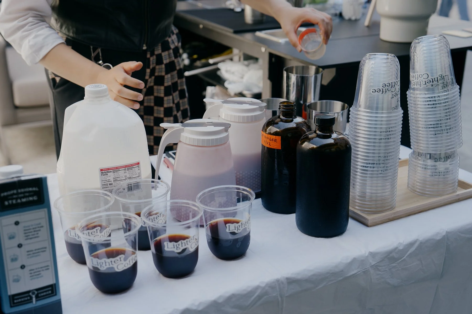 Launching our coffee cart