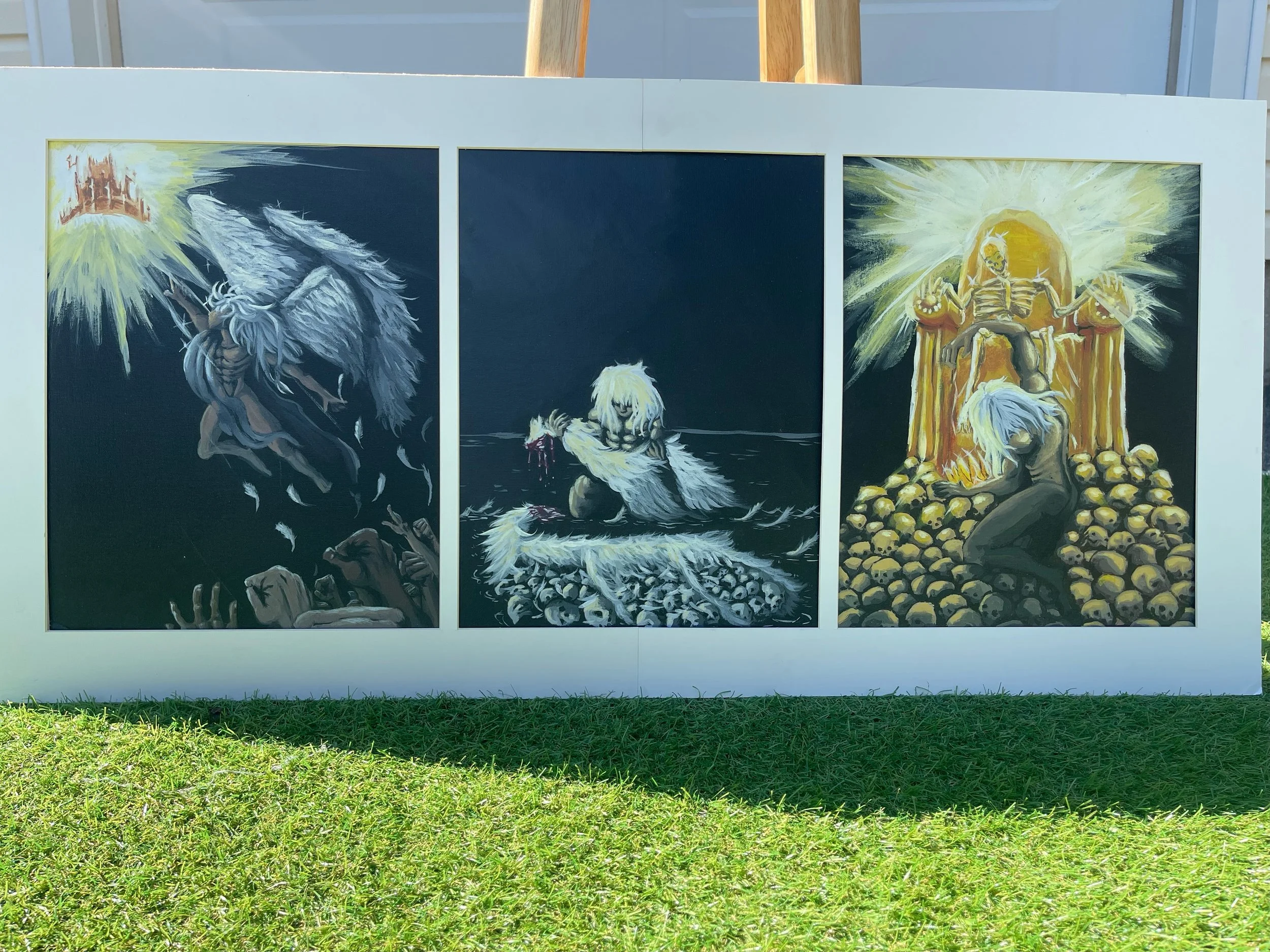 King of BoneZ (Original, Triptych)