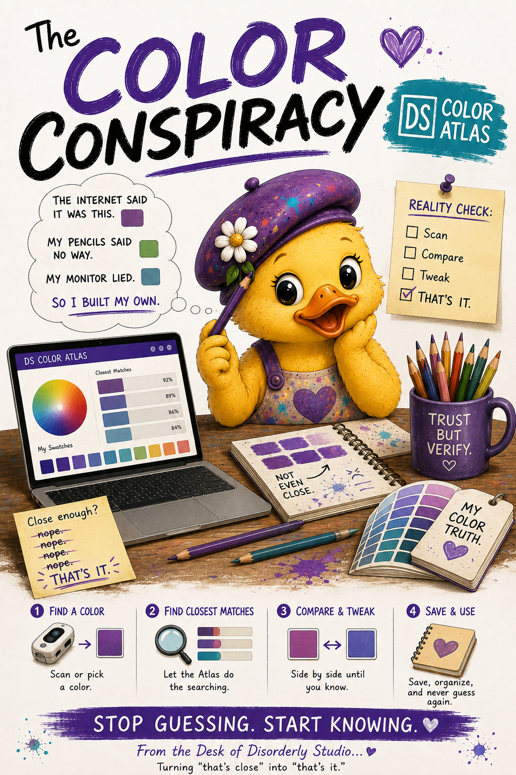 Why the DS Color Atlas Exists