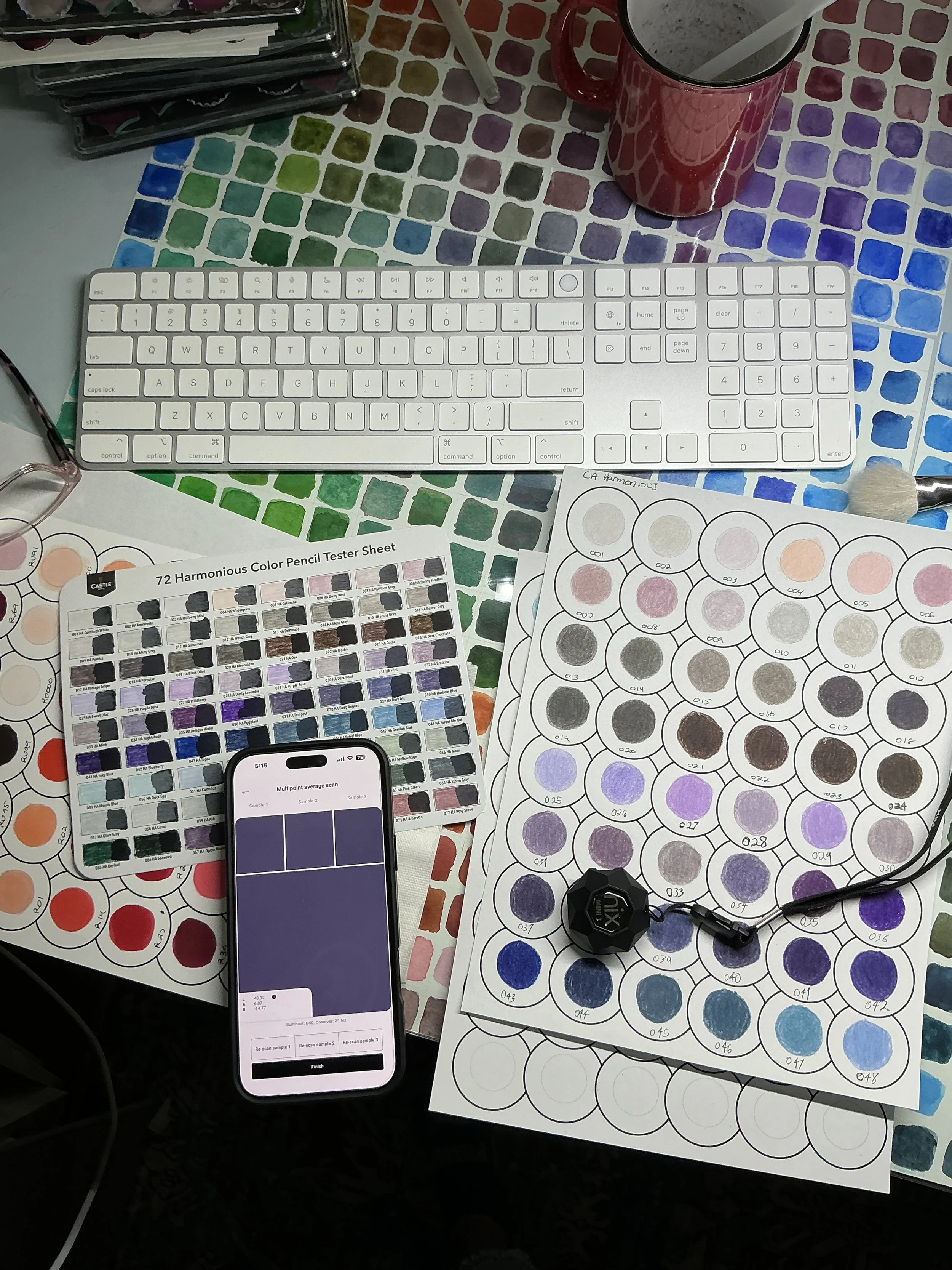 Building Your Color Library with the Nix Circle Templates