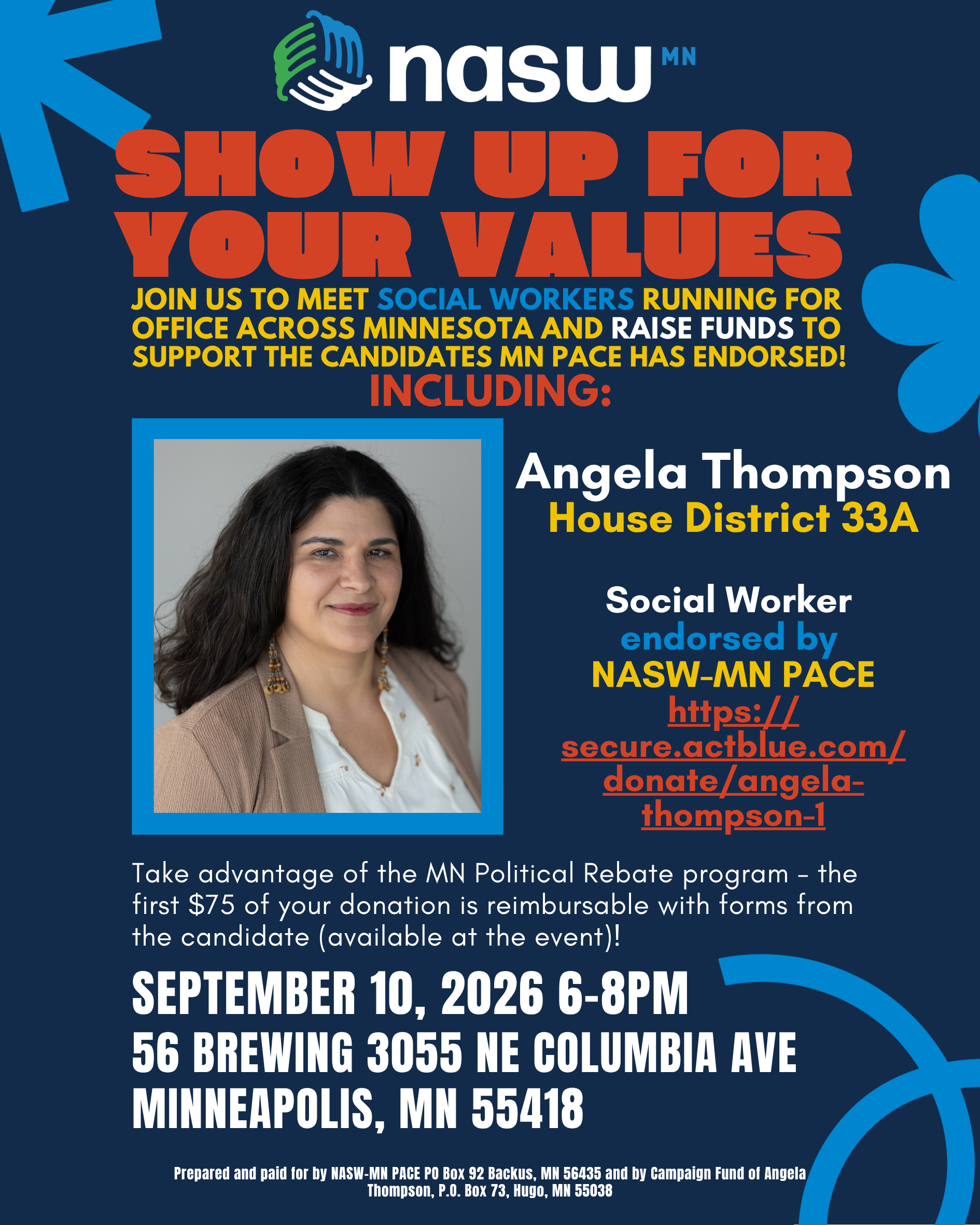 NASW-MN PACE Fundraiser for Social Work Candidates