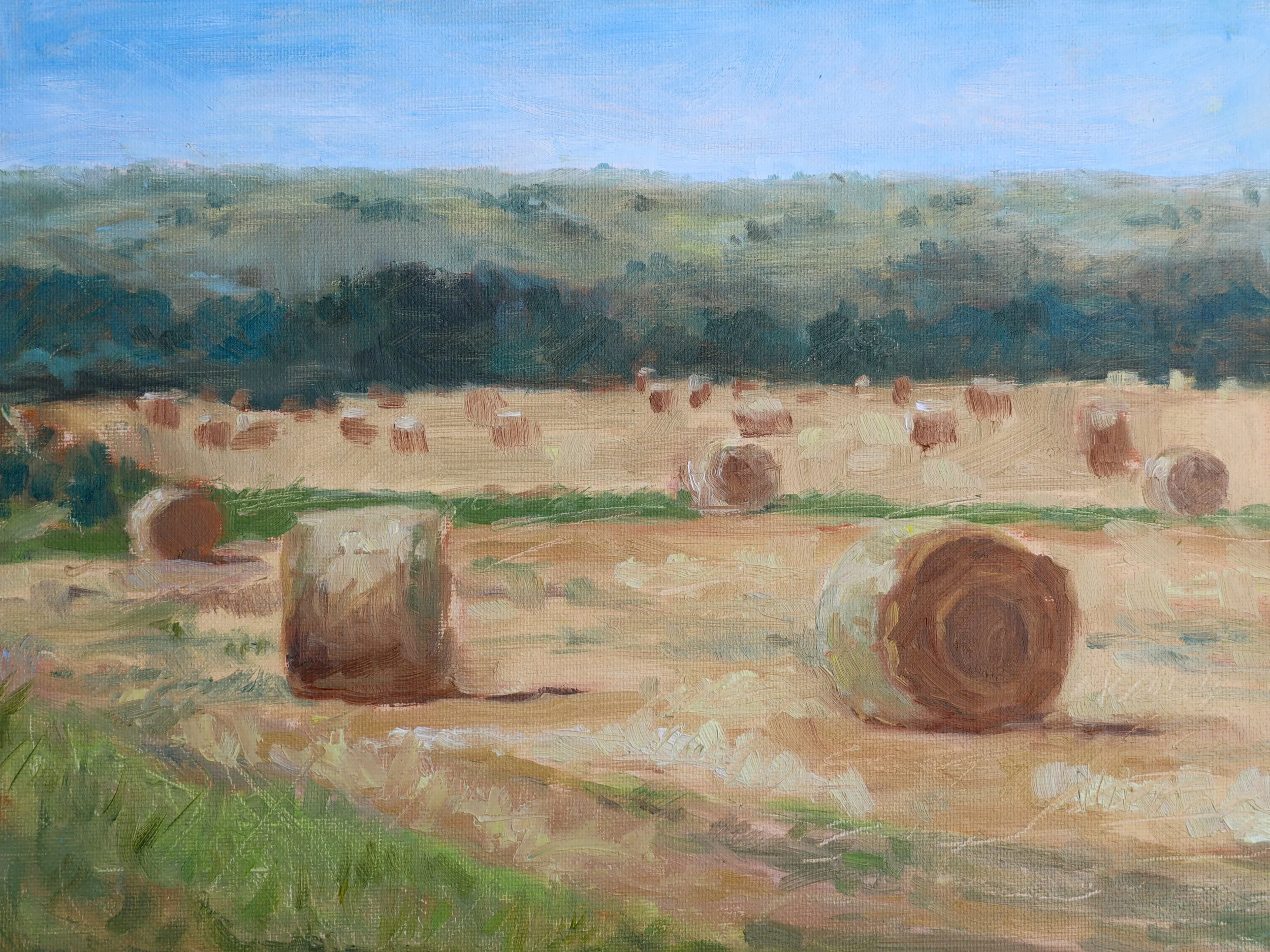 Golden Haybales