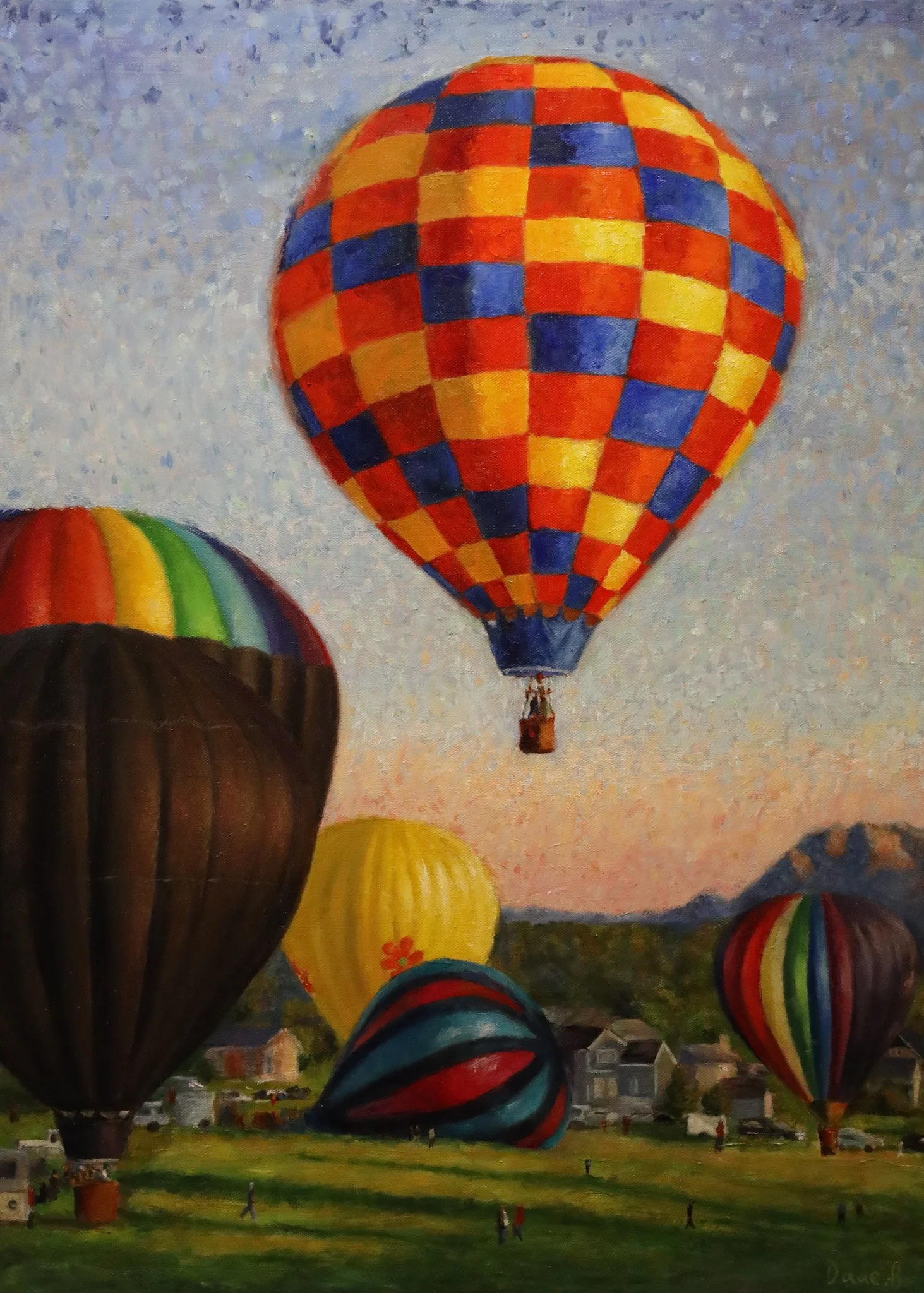 Lift Off at Dawn (selected for the South Dakota State Art Collection)