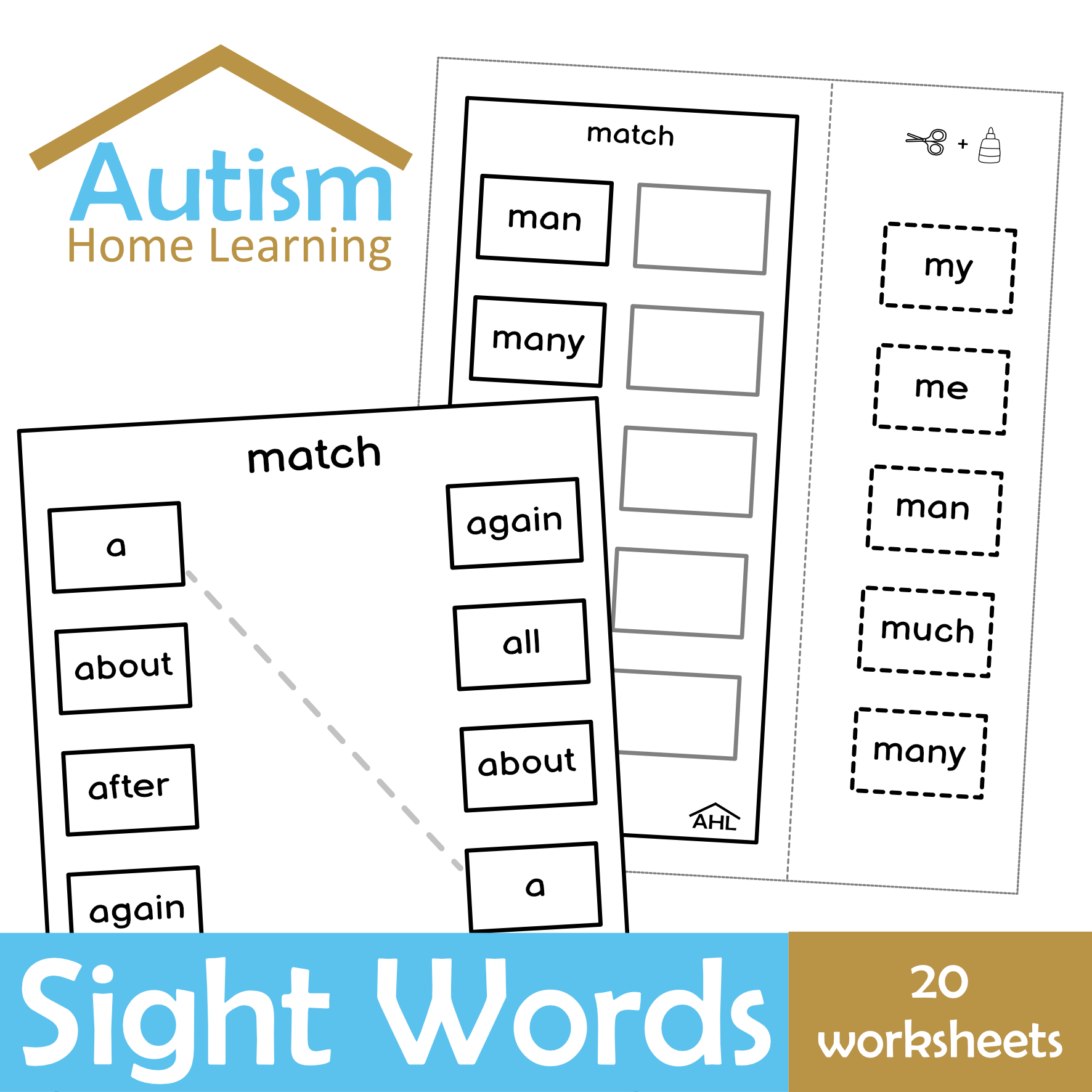 Reading Sight Words Worksheets