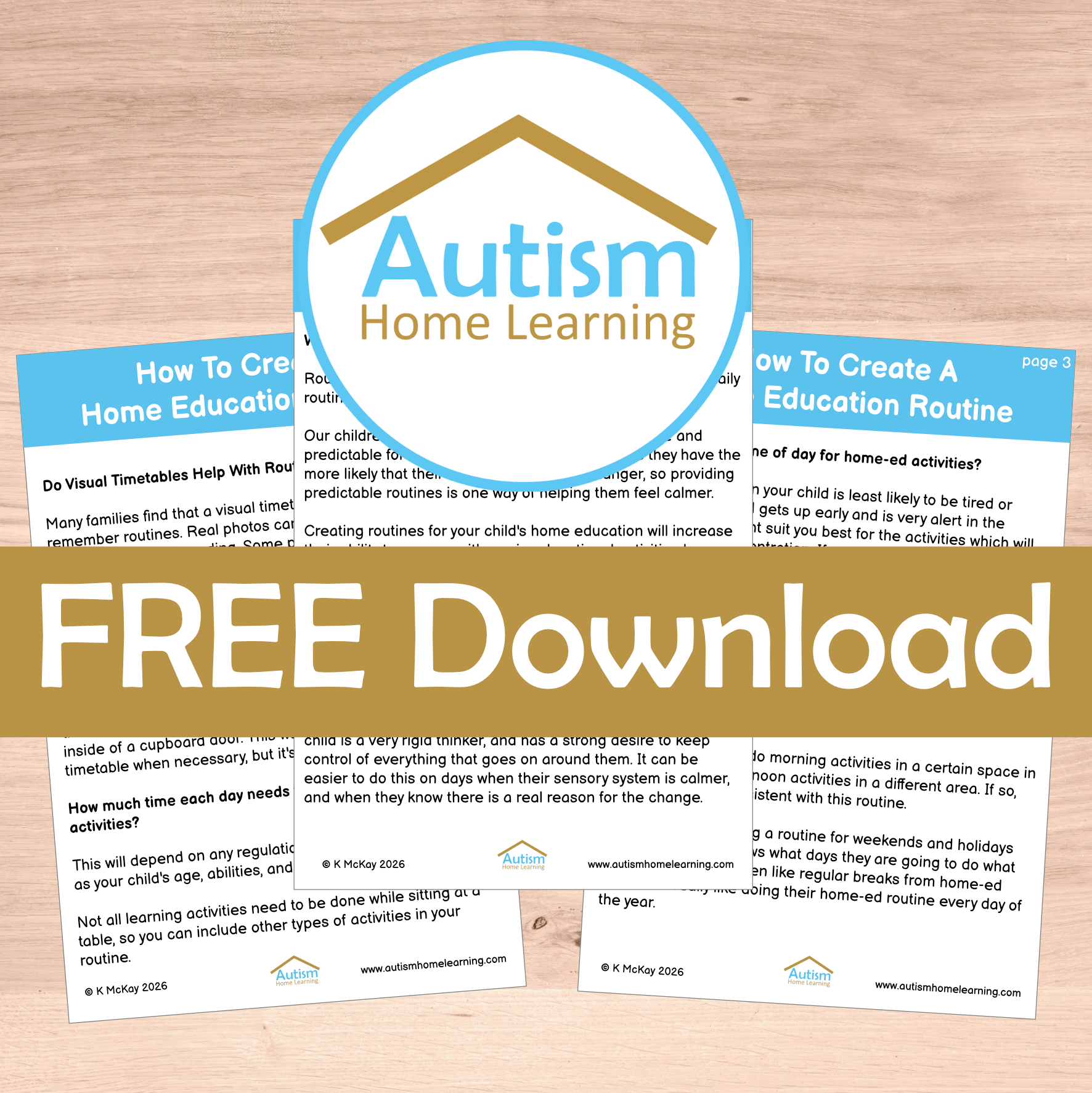 How To Create A Home Education Routine