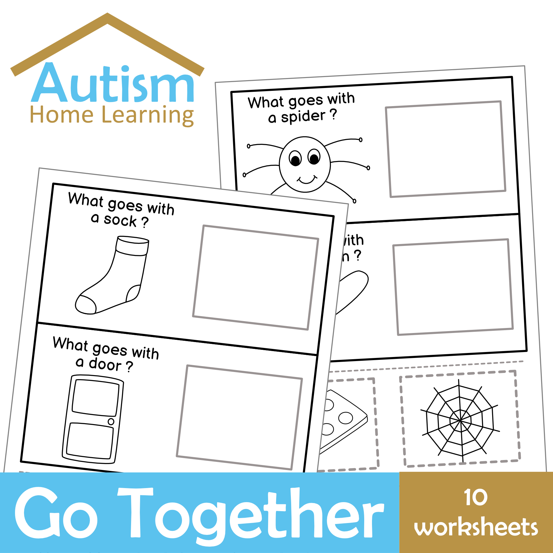 Go Together picture match cp worksheets cover 1.png