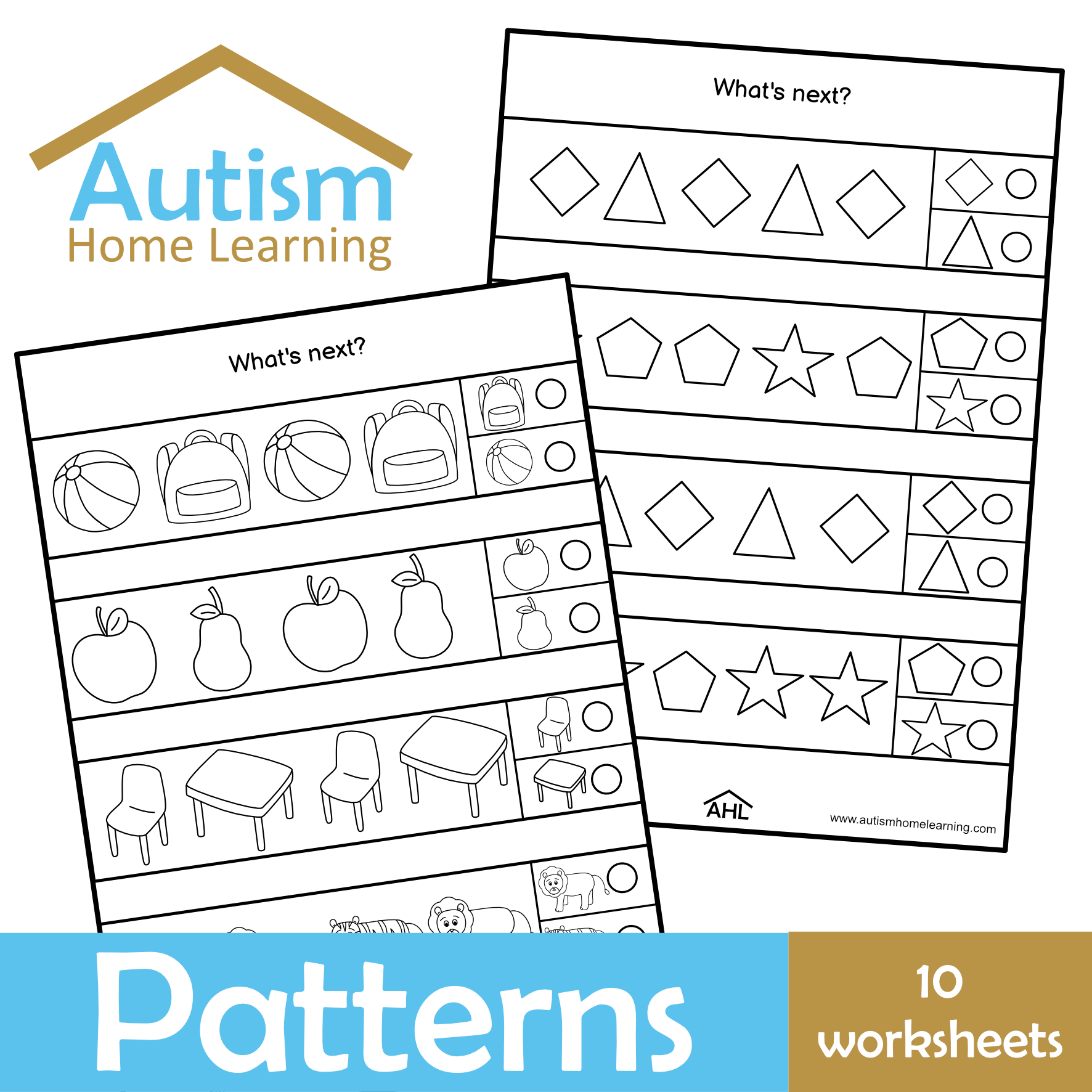 What's Next Sequencing Worksheets