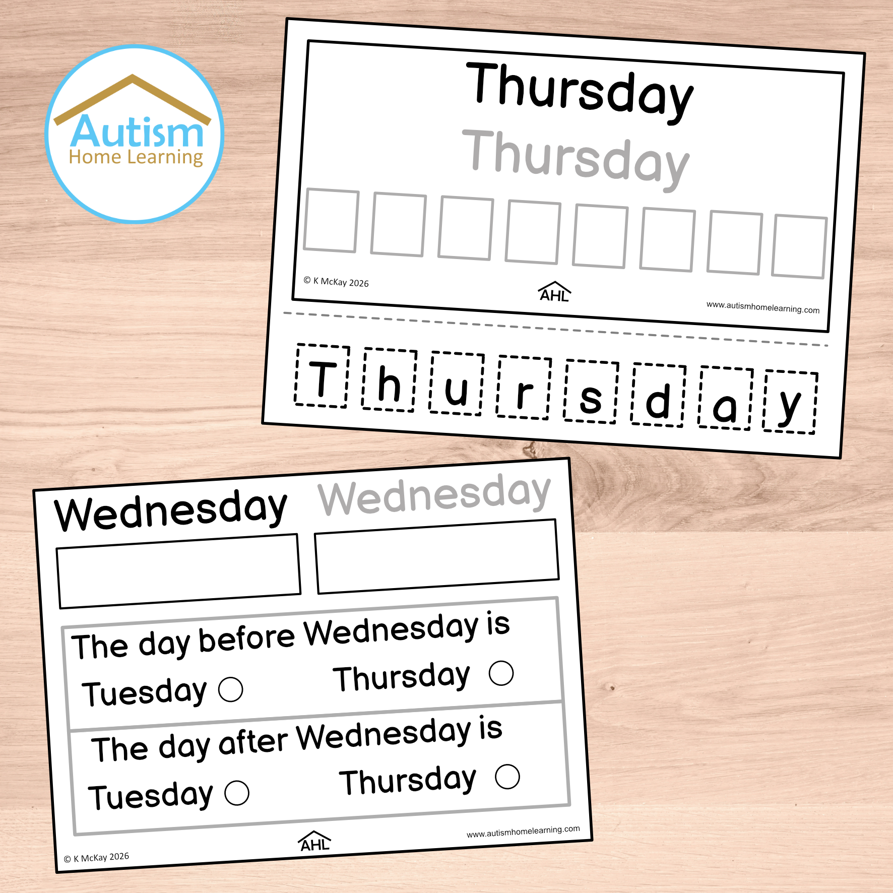 days of the week worksheets cover2.png