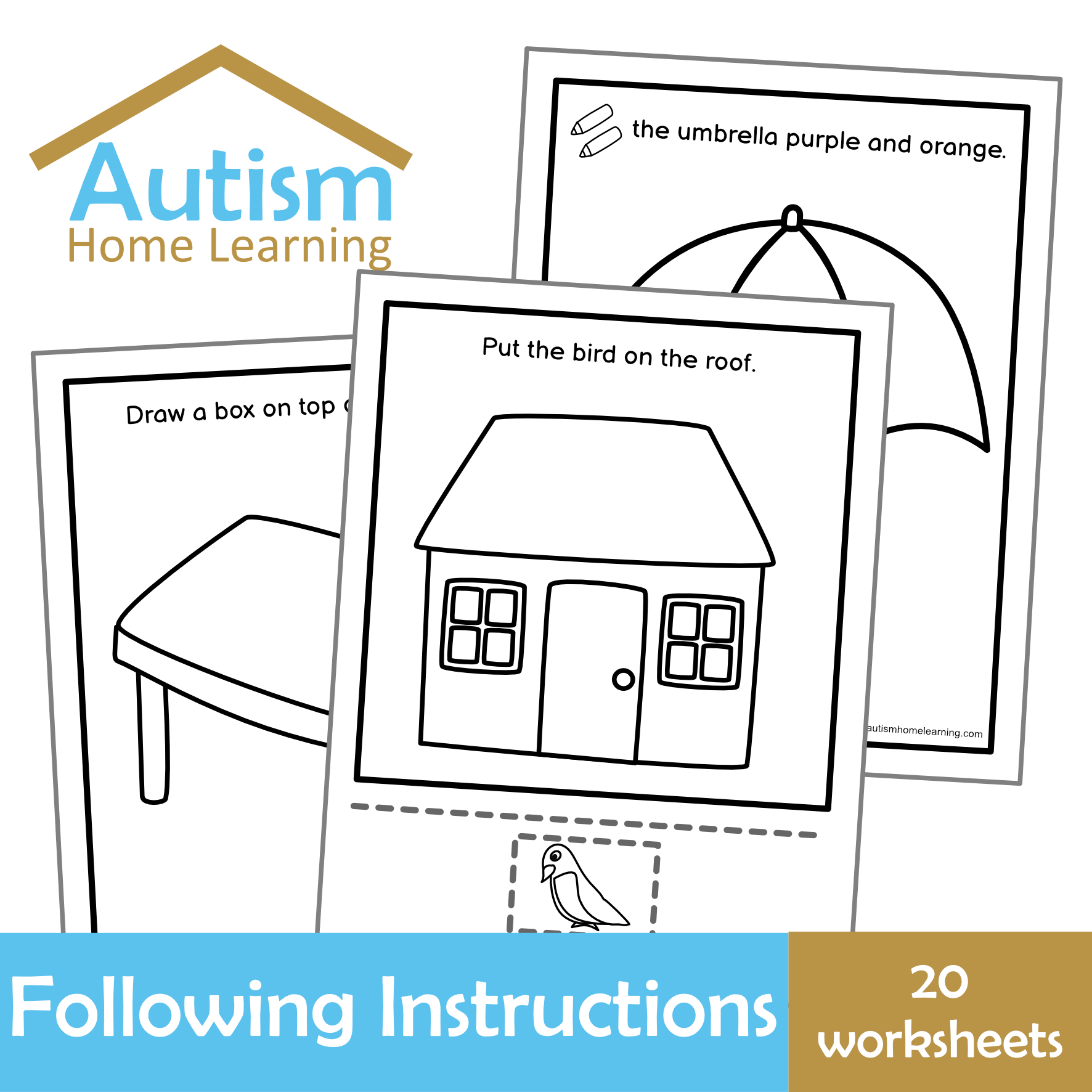 Following Simple Instructions Worksheets