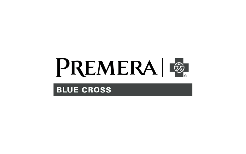 Black background with the text 'Louisiana Department of Health', a red cross symbol, and a gray bar with white text stating 'Blue Cross'.