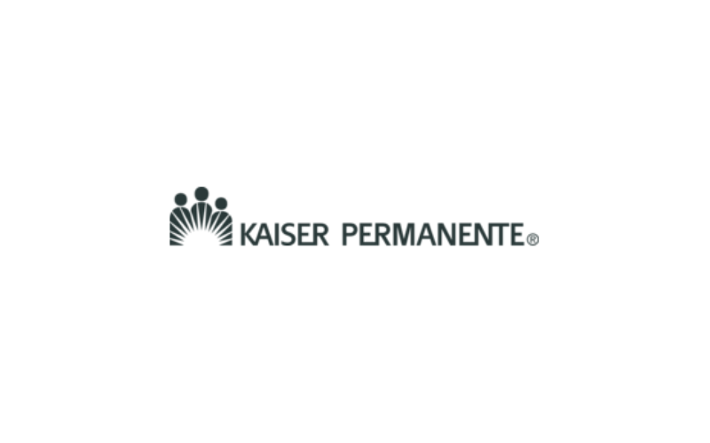 Kaiser Permanente logo with stylized human figures above the name.