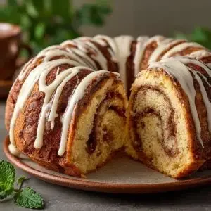 Cinnamon Roll Pound Cake