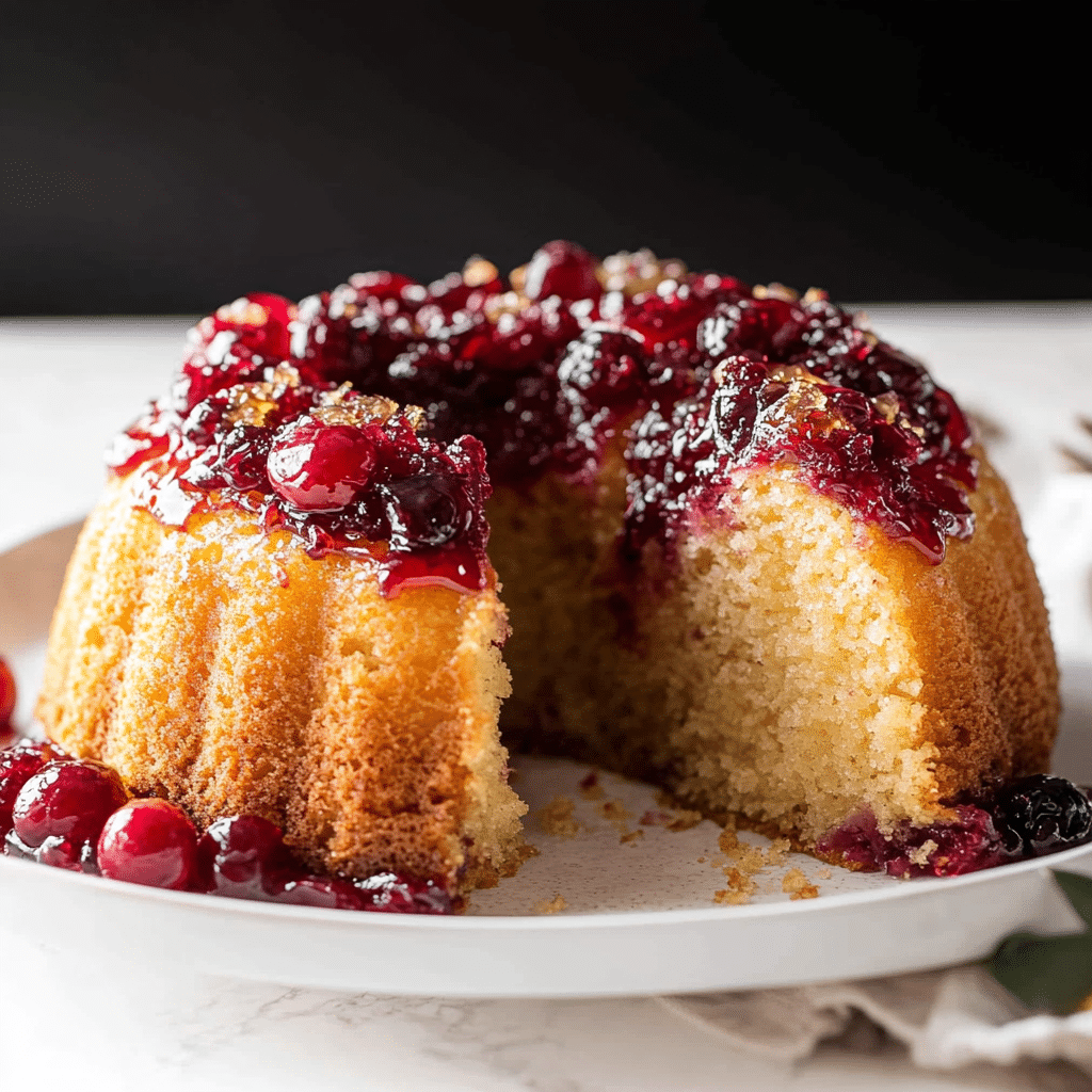 Cherry Upside Down Pound Cake