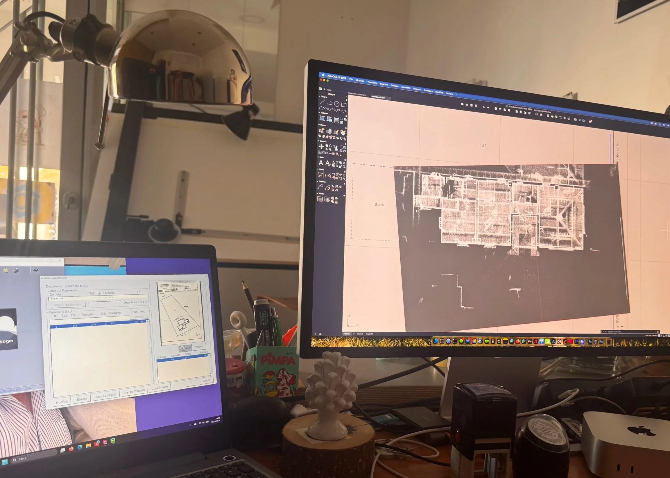 Dal tecnigrafo alla nuvola di punti LiDAR