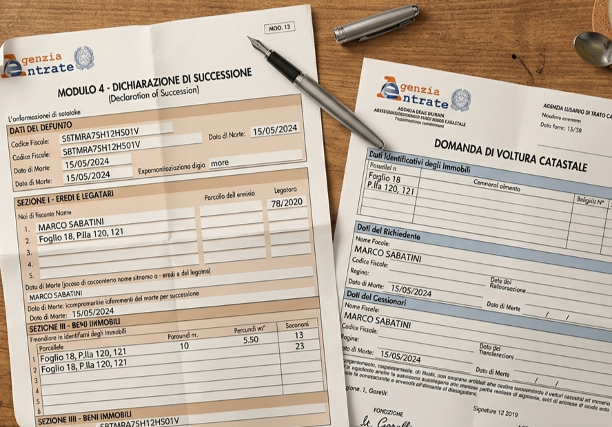 Successioni e Volture Catastali