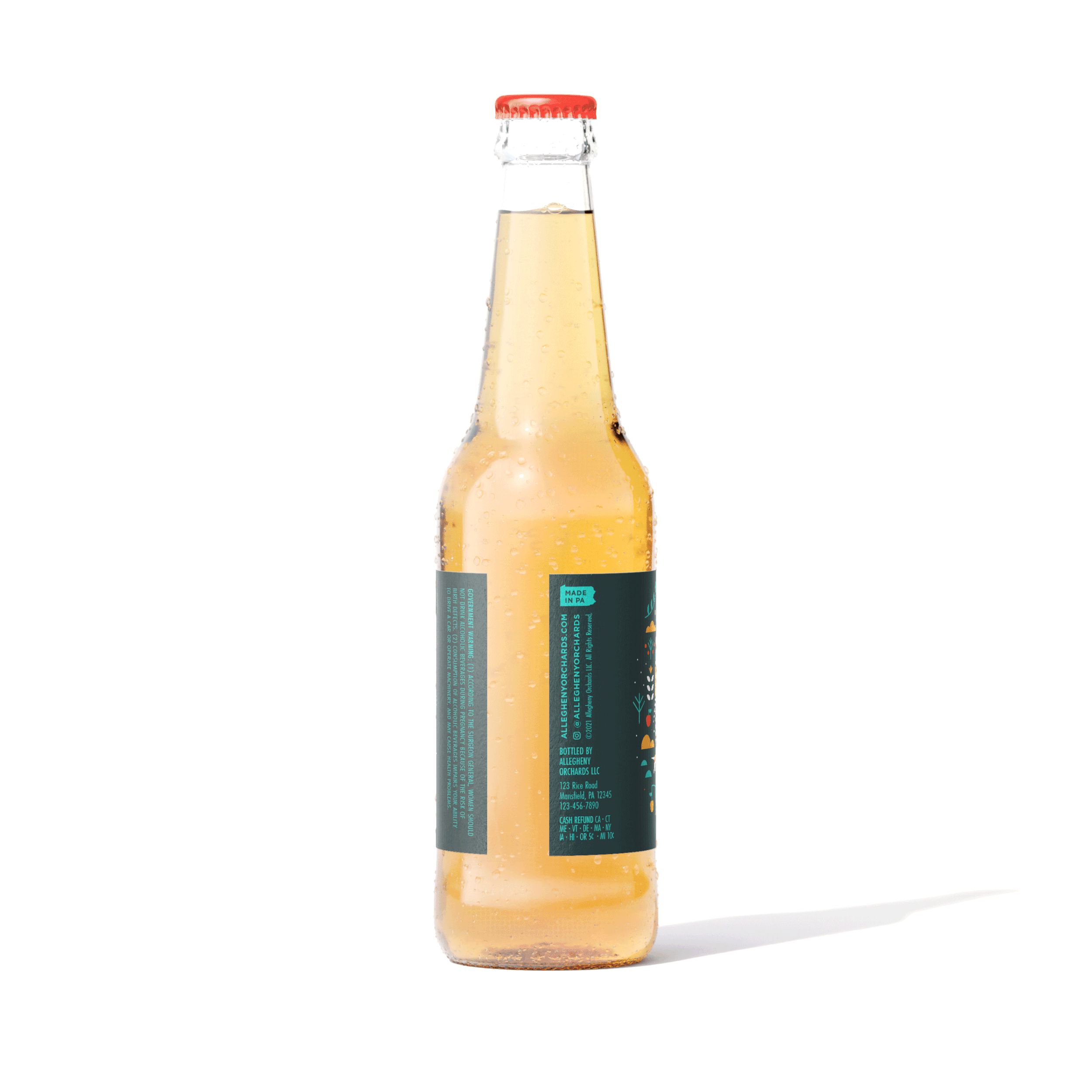 hard cider label design