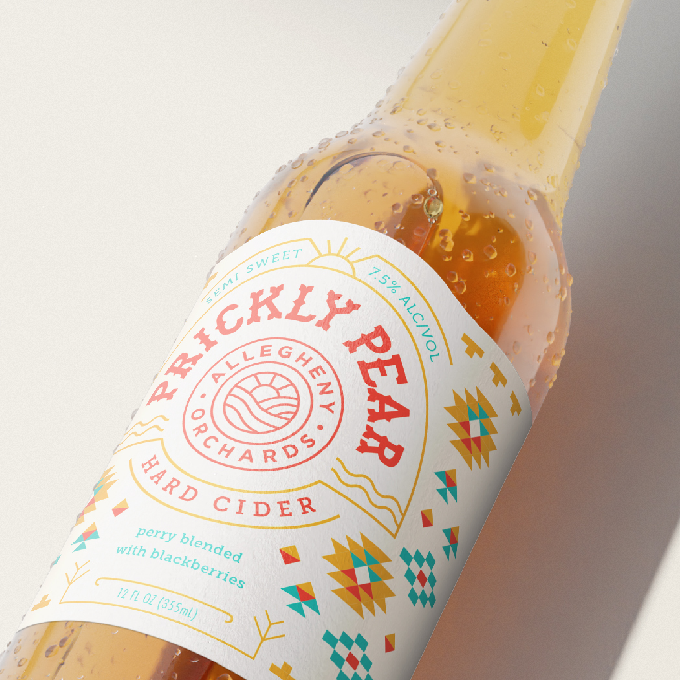 perry cider label design