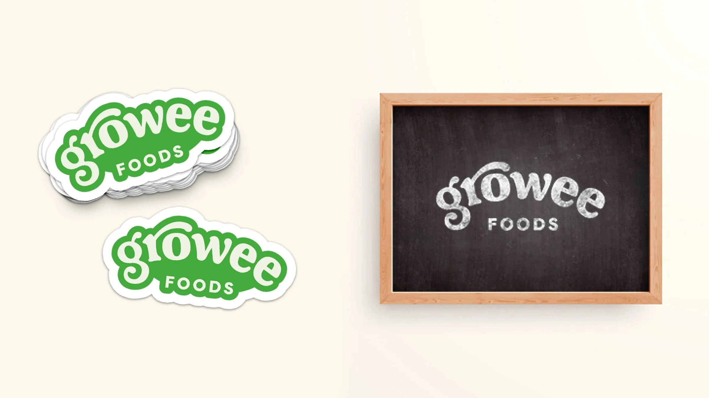 food logo design branding stickers