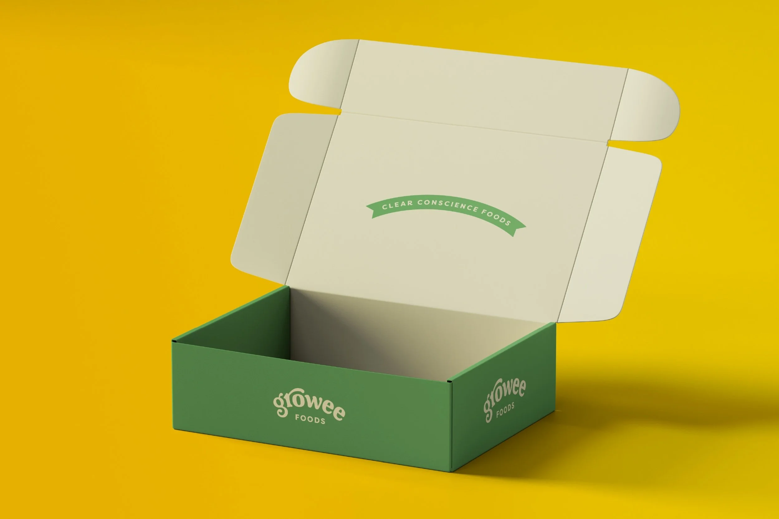 food branding mailer box design