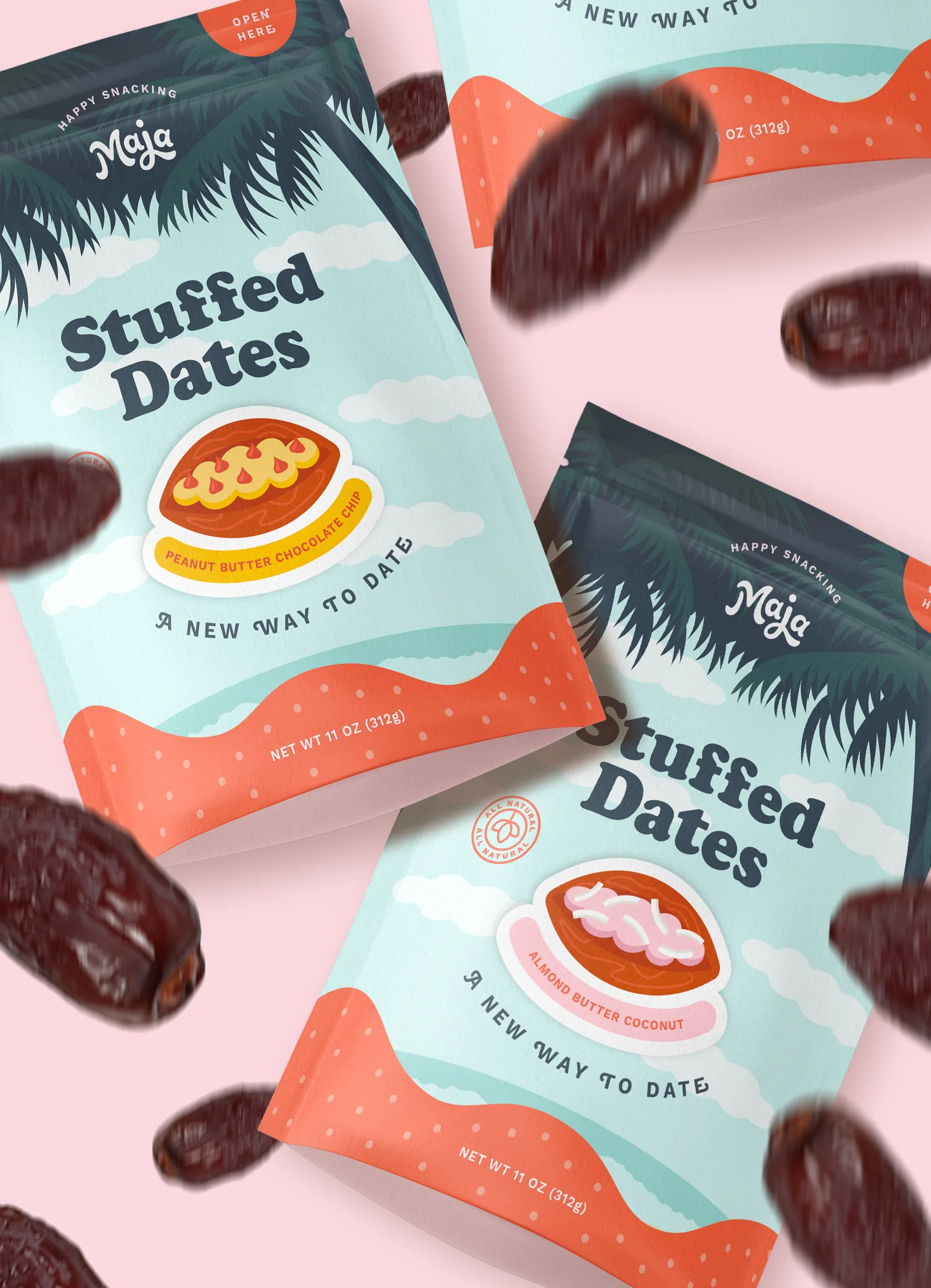 maja dates package mockup