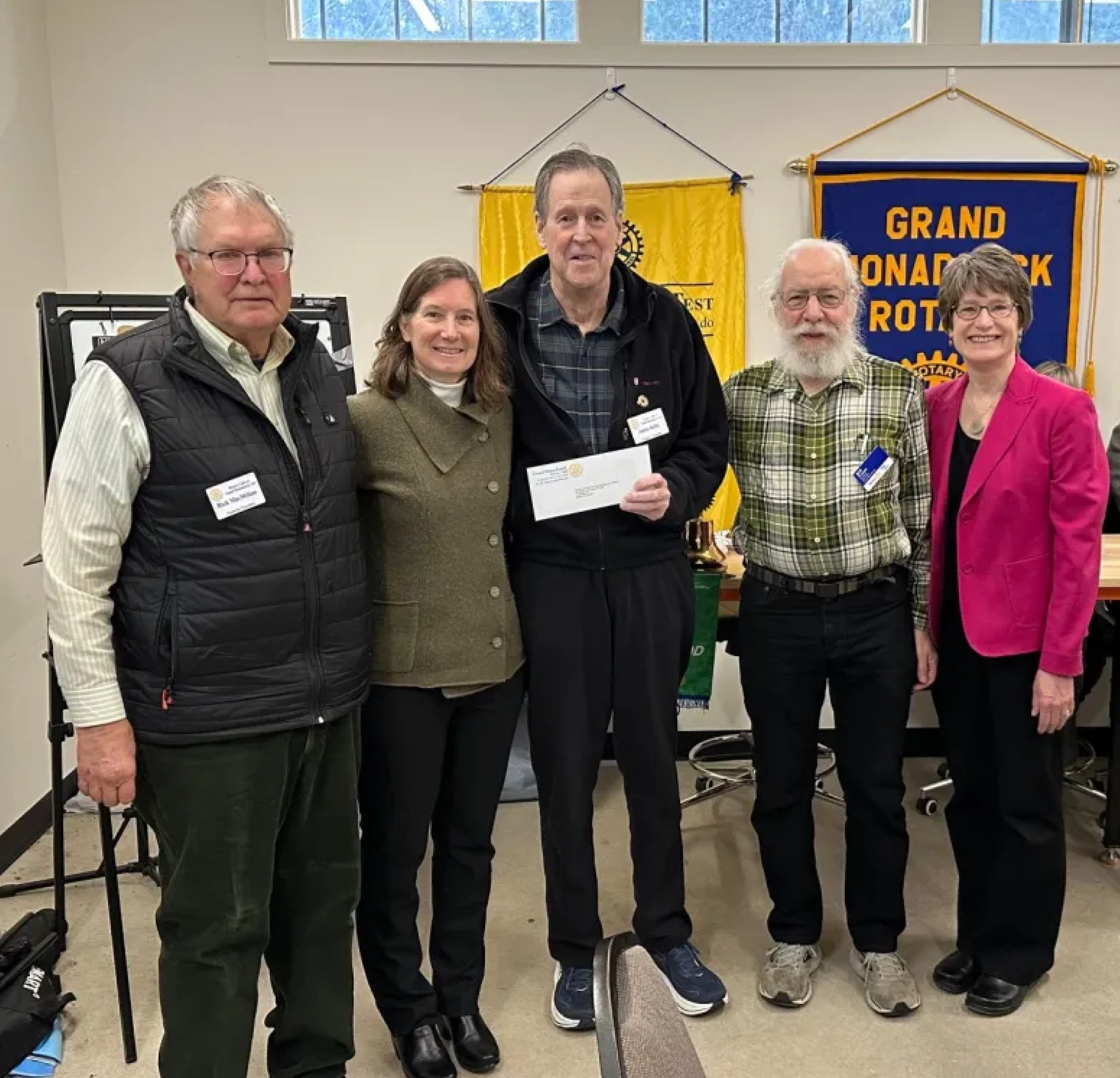 Grand Monadnock Rotary Club supports transitional shelters with $5000 donation
