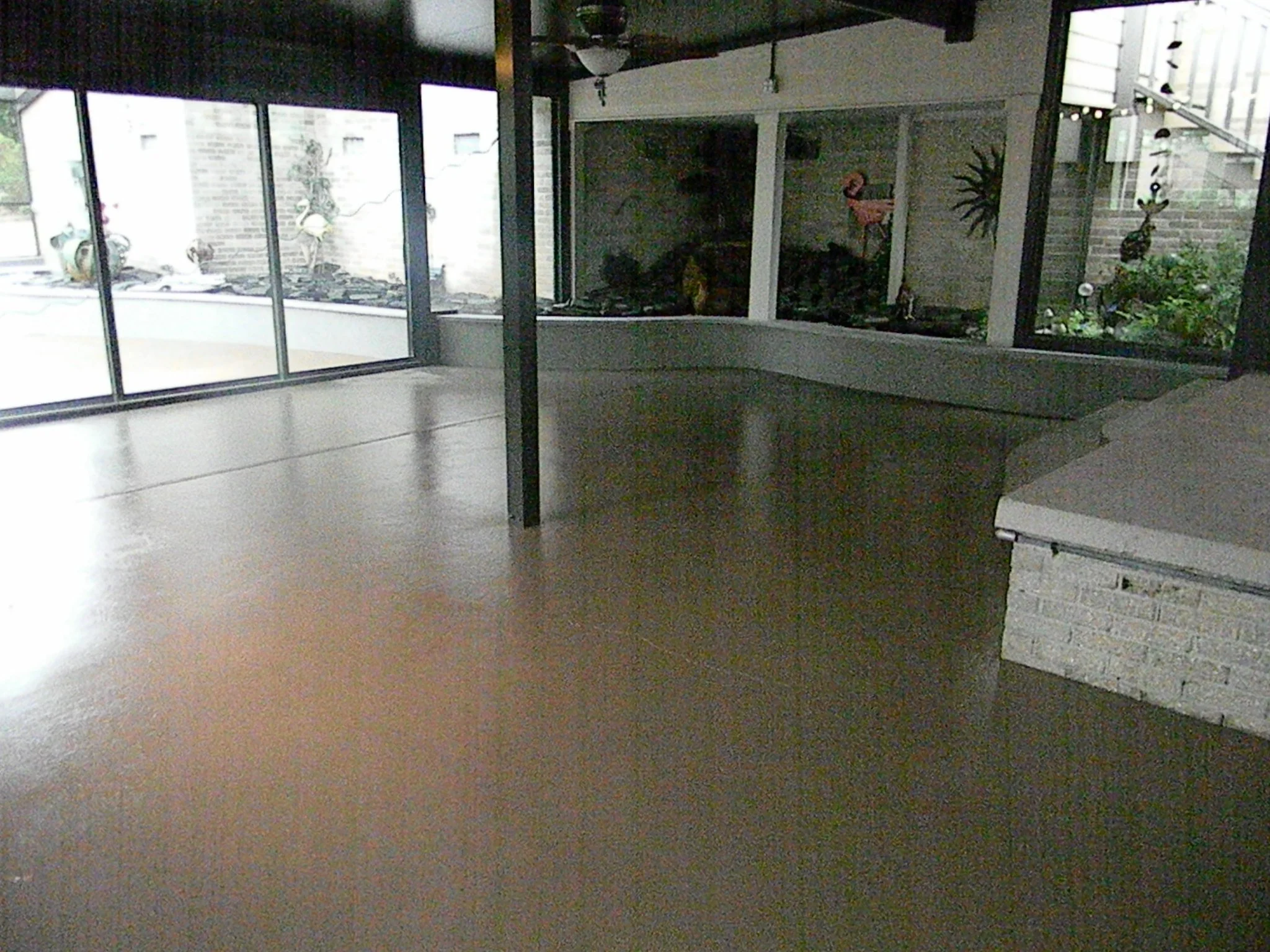 Interior Concrete Staining.