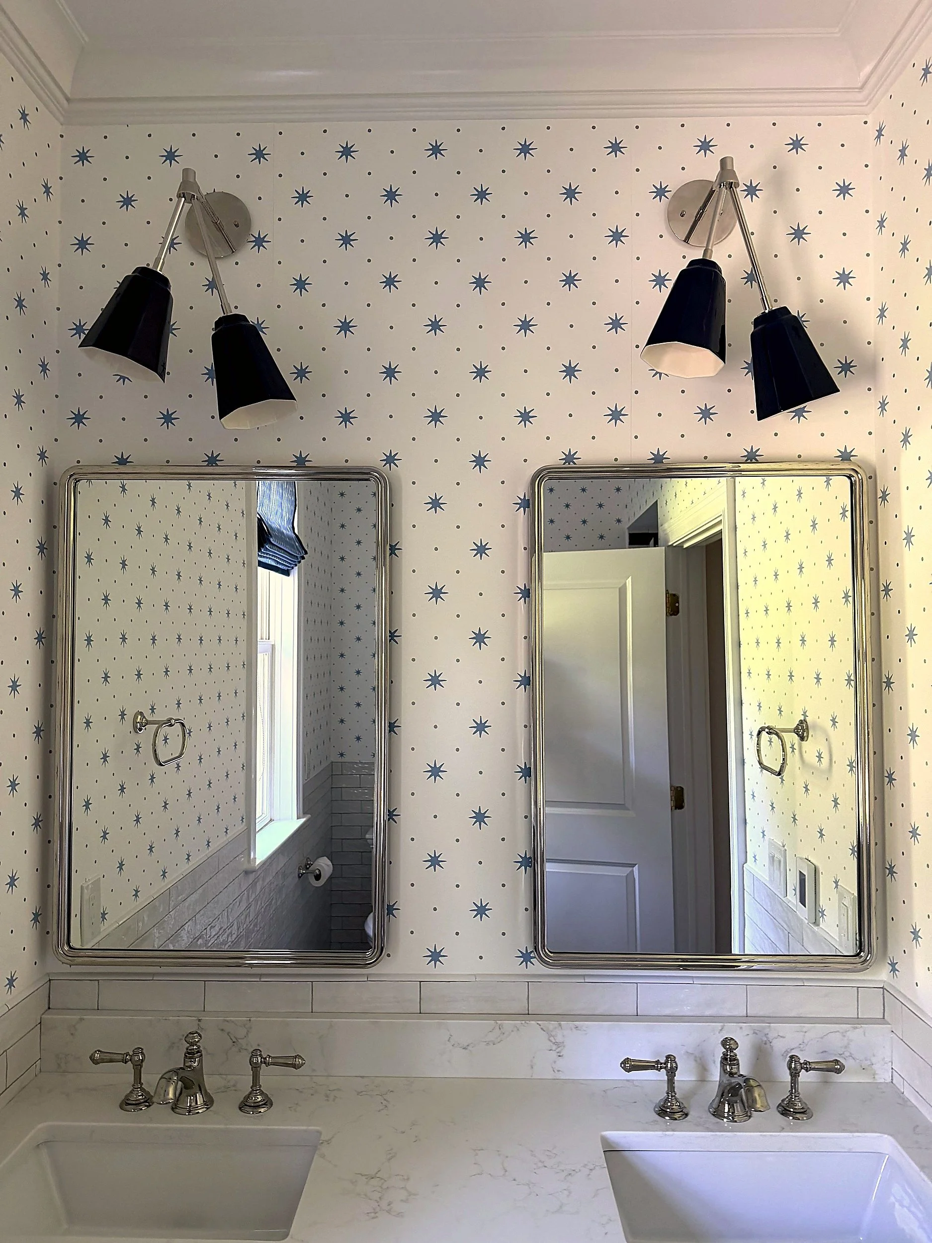 New Canaan Kids' Bathroom