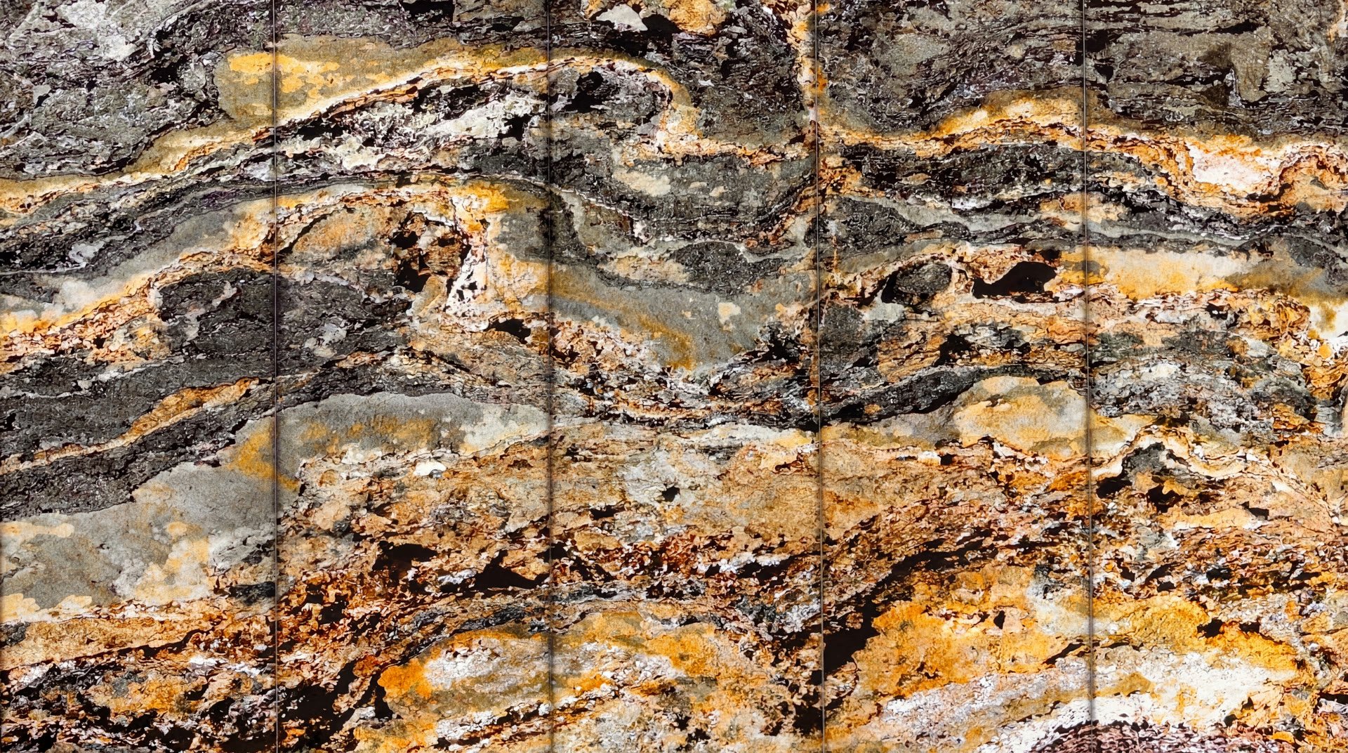 Golden onyx stone texture close-up with dramatic veining