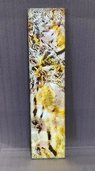 Illuminated Wall Art · Imperial Gold · Artwork 42″ × 72″ · Available by request