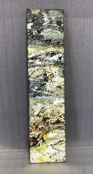 Illuminated Wall Art · Brown Storm · Artwork 48″ × 72″ · Available by request