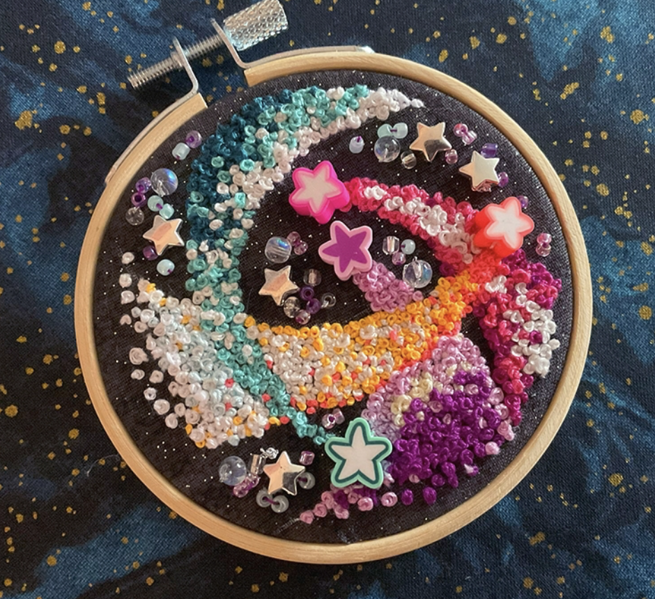 Embroidered Moose