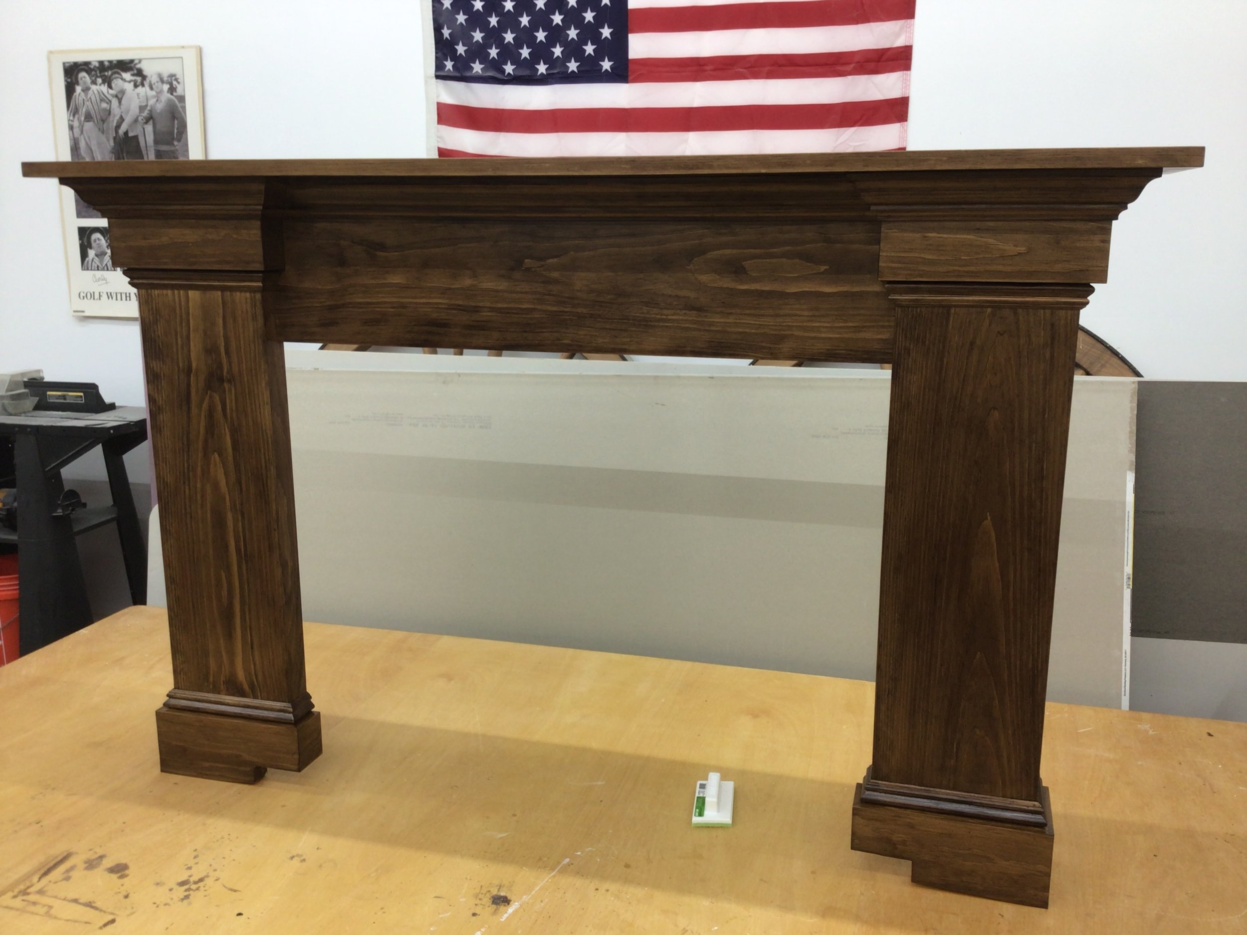 Mantle in progress 