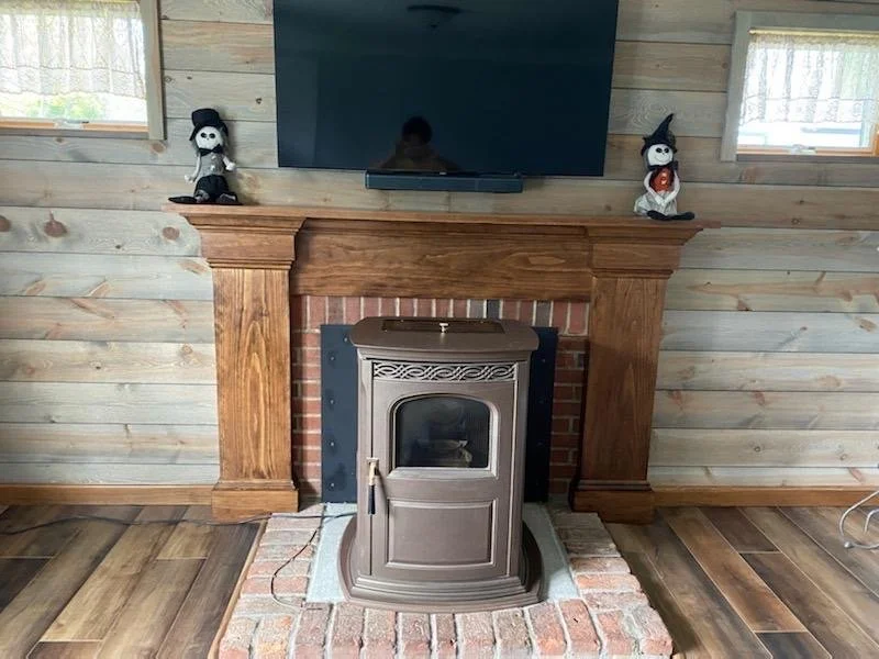Mantle installed 