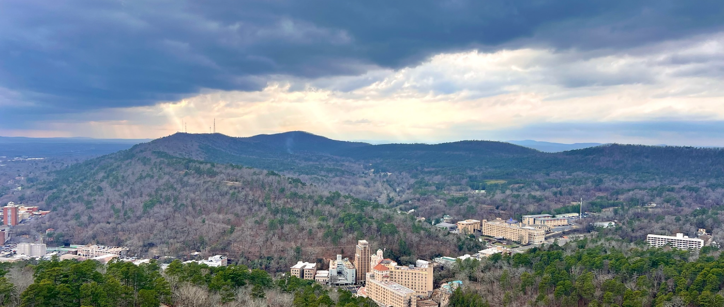 So, I went to Arkansas…