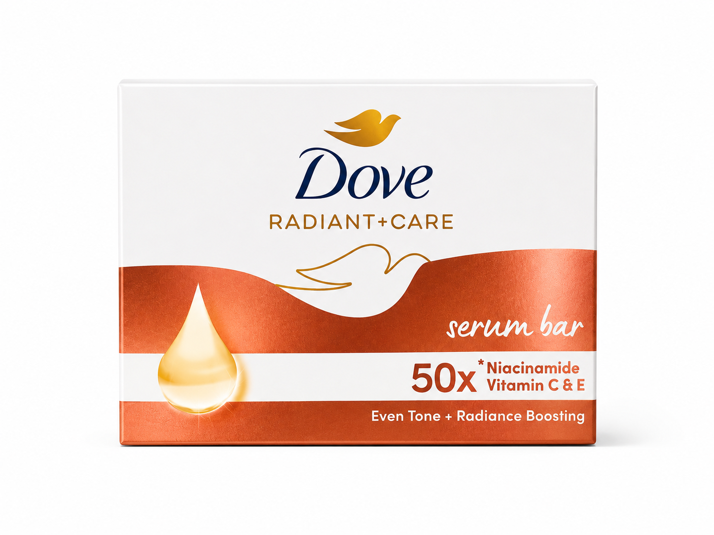 Dove Radiant + Care Serum Bar Soap 90g