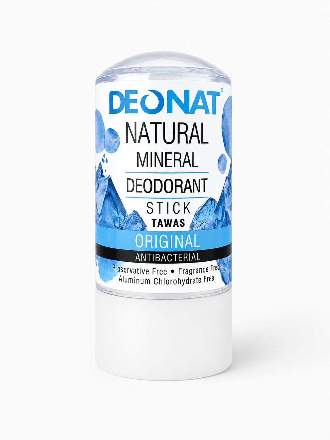 Deonat Natural Mineral Deodorant Stick Tawas Original 60g