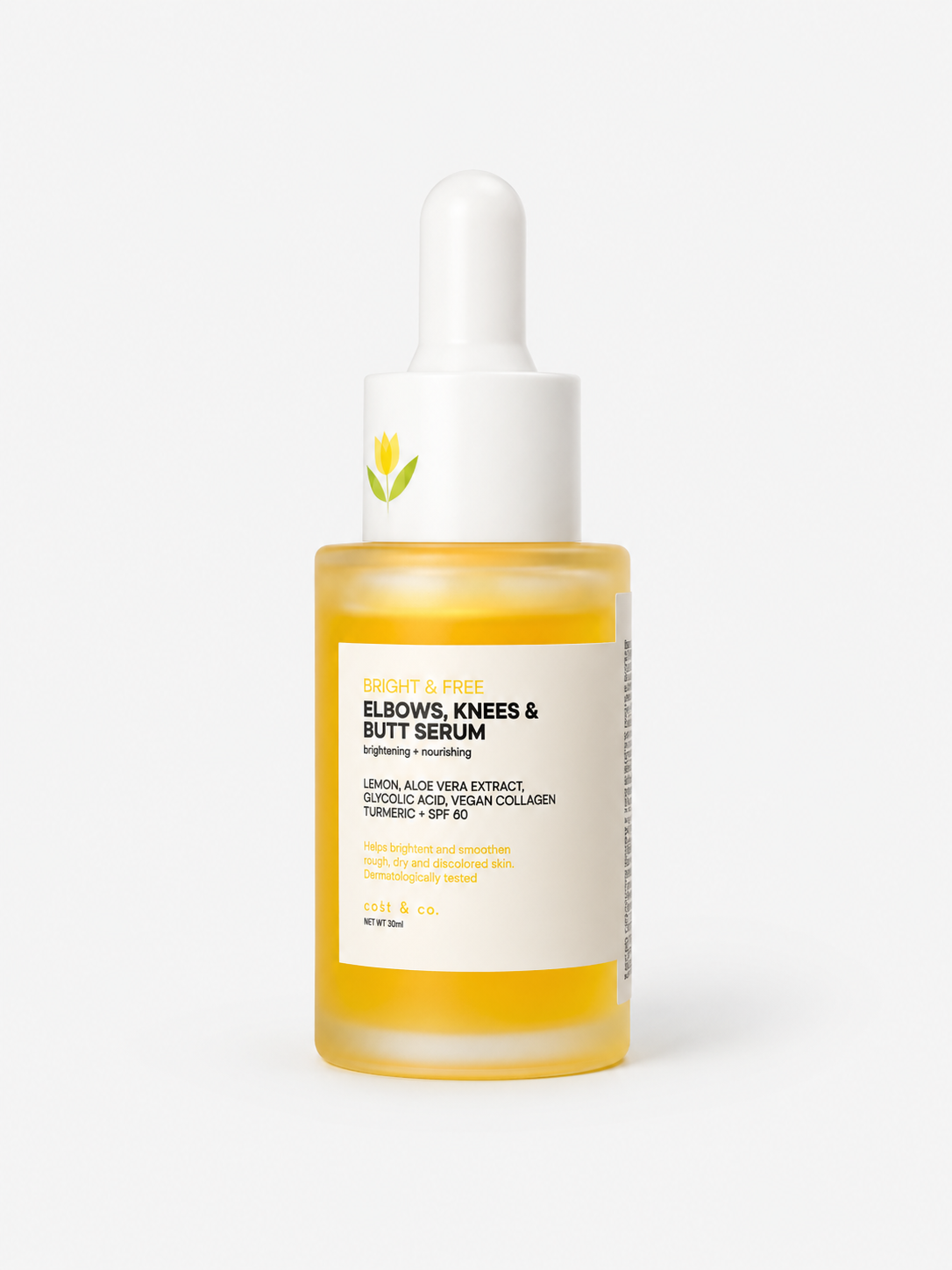 Catt & Co. Bright & Free Elbows, Knees & Butt Serum 90ml