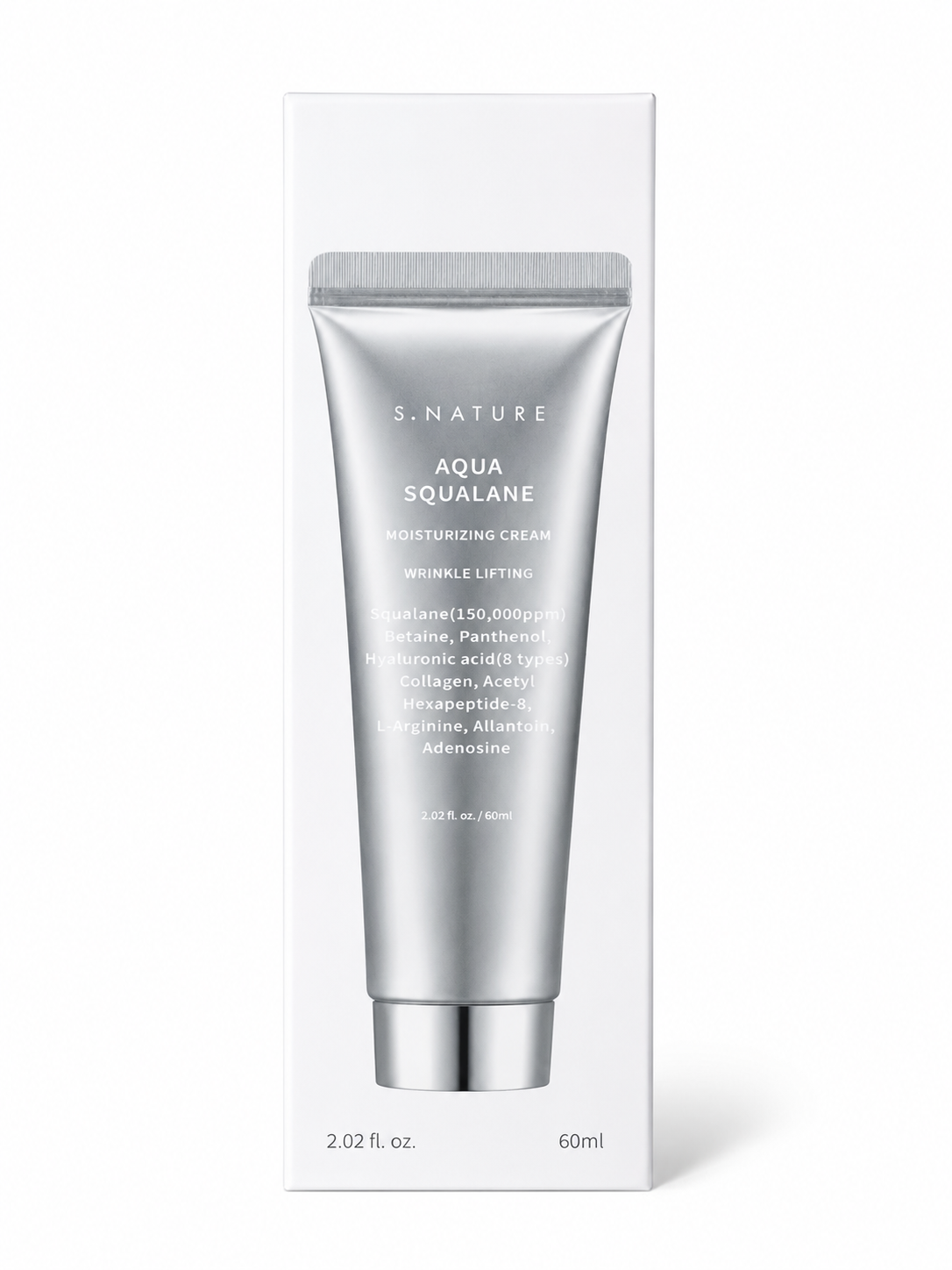 S. Nature Aqua Squalane Moisturing Cream 60ml
