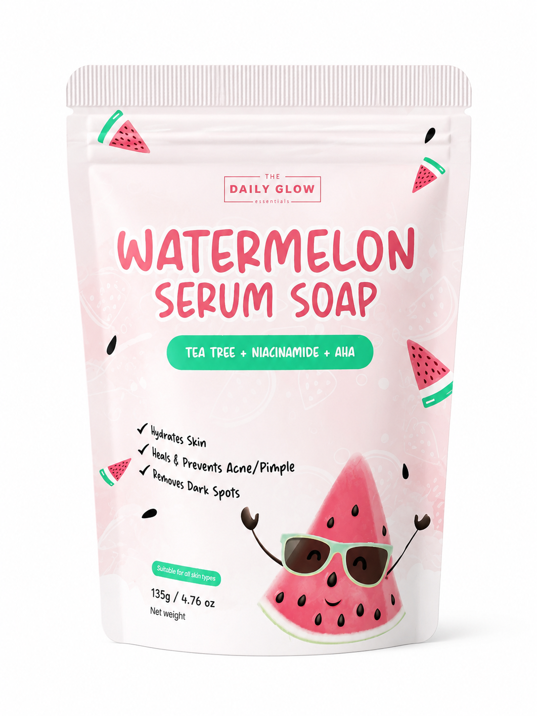 The Daily Glow Watermelon Serum Soap 135g
