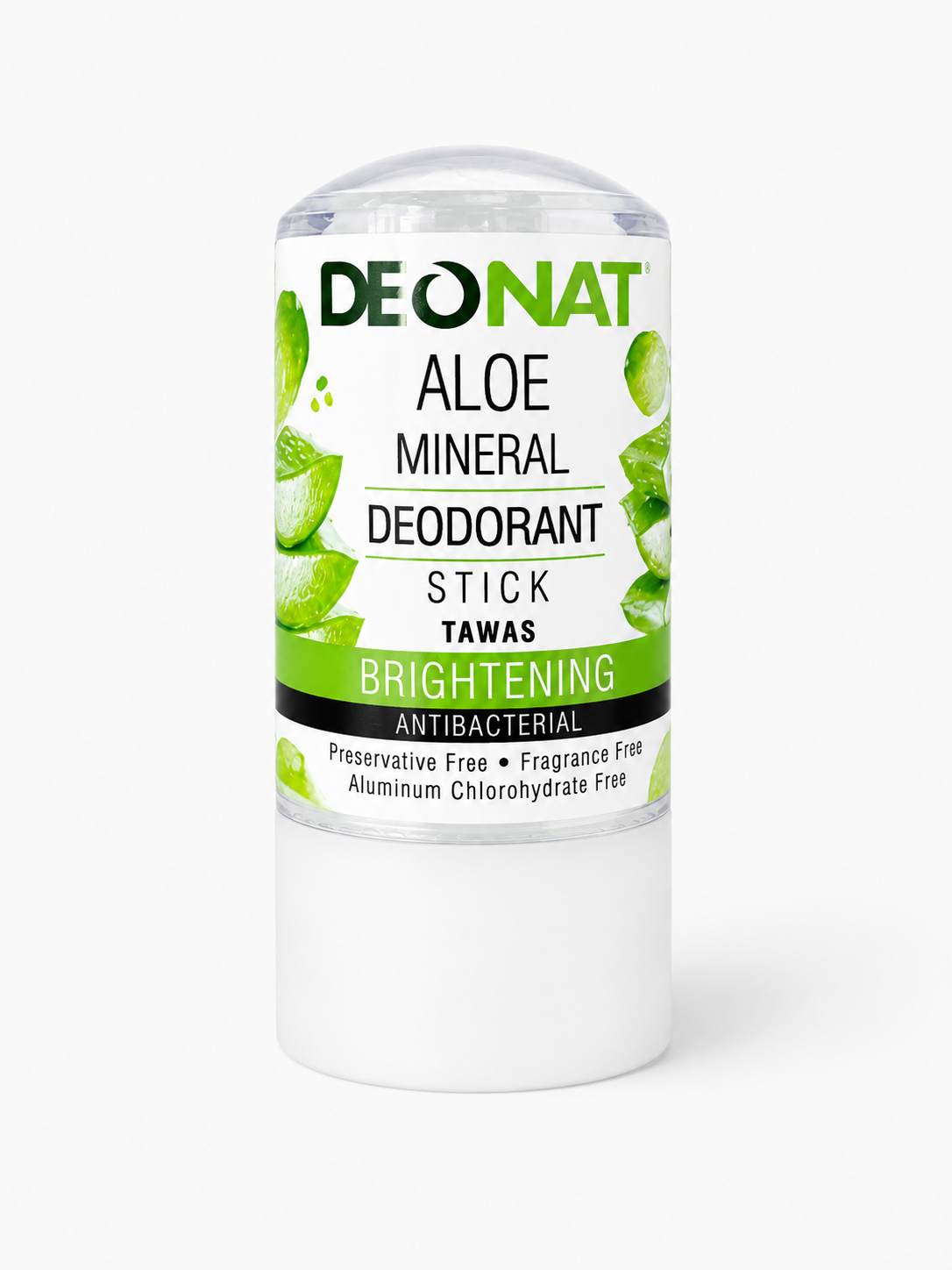 Deonat Aloe Mineral Deodorant Stick Tawas Brightening 60g