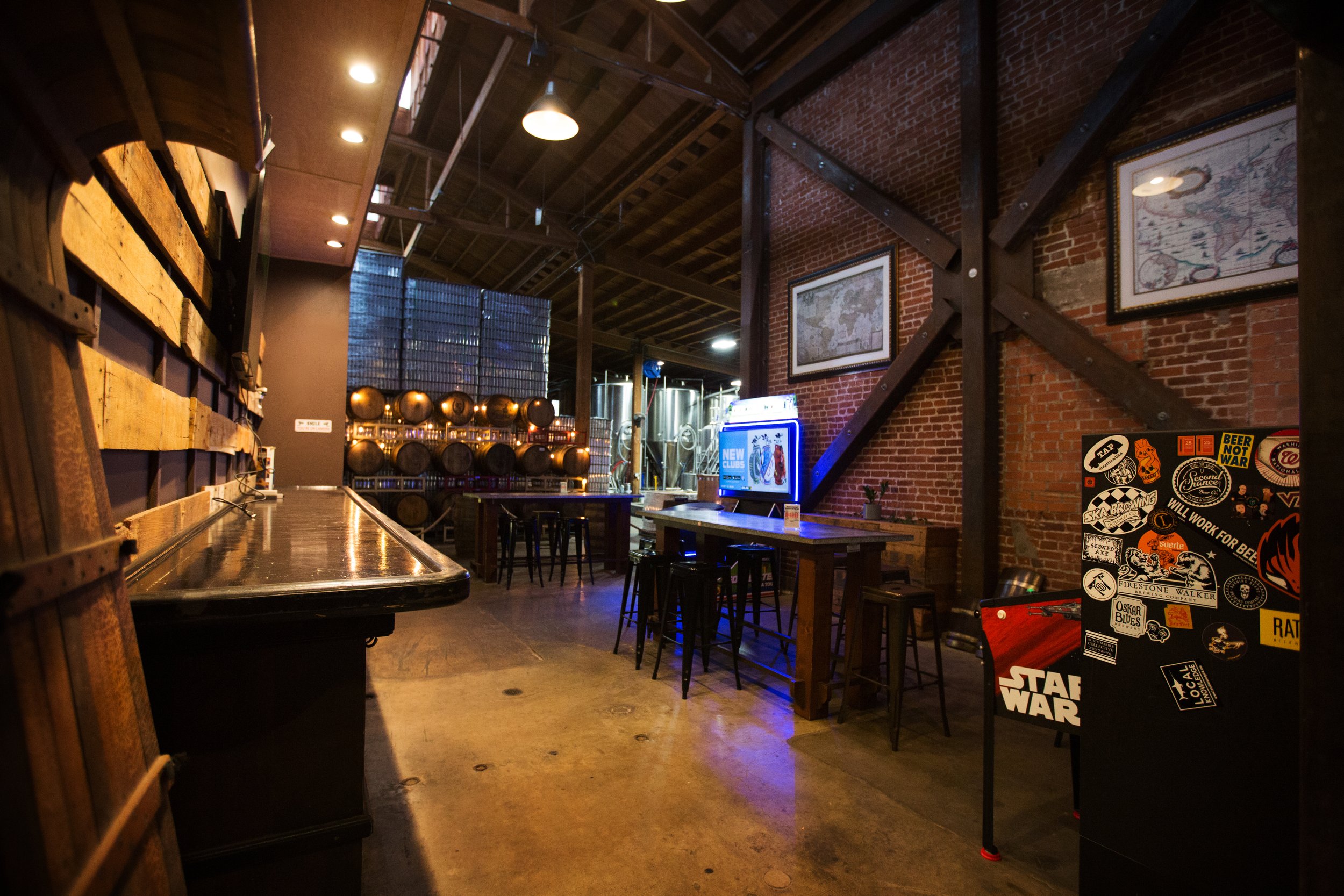 Downstairs event space
