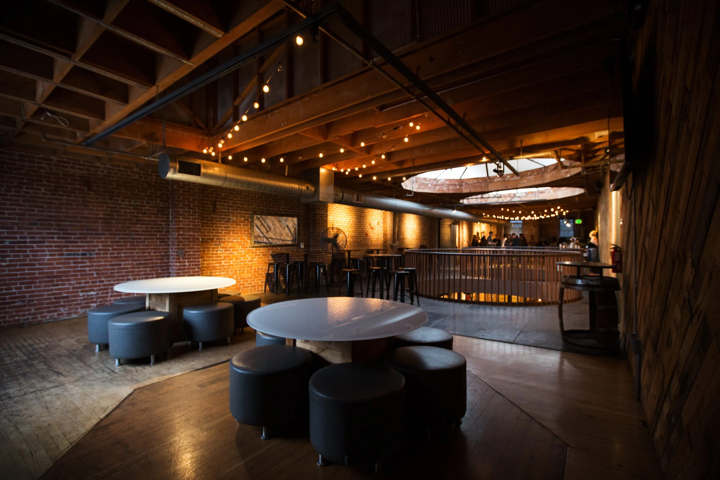 Upstairs event space
