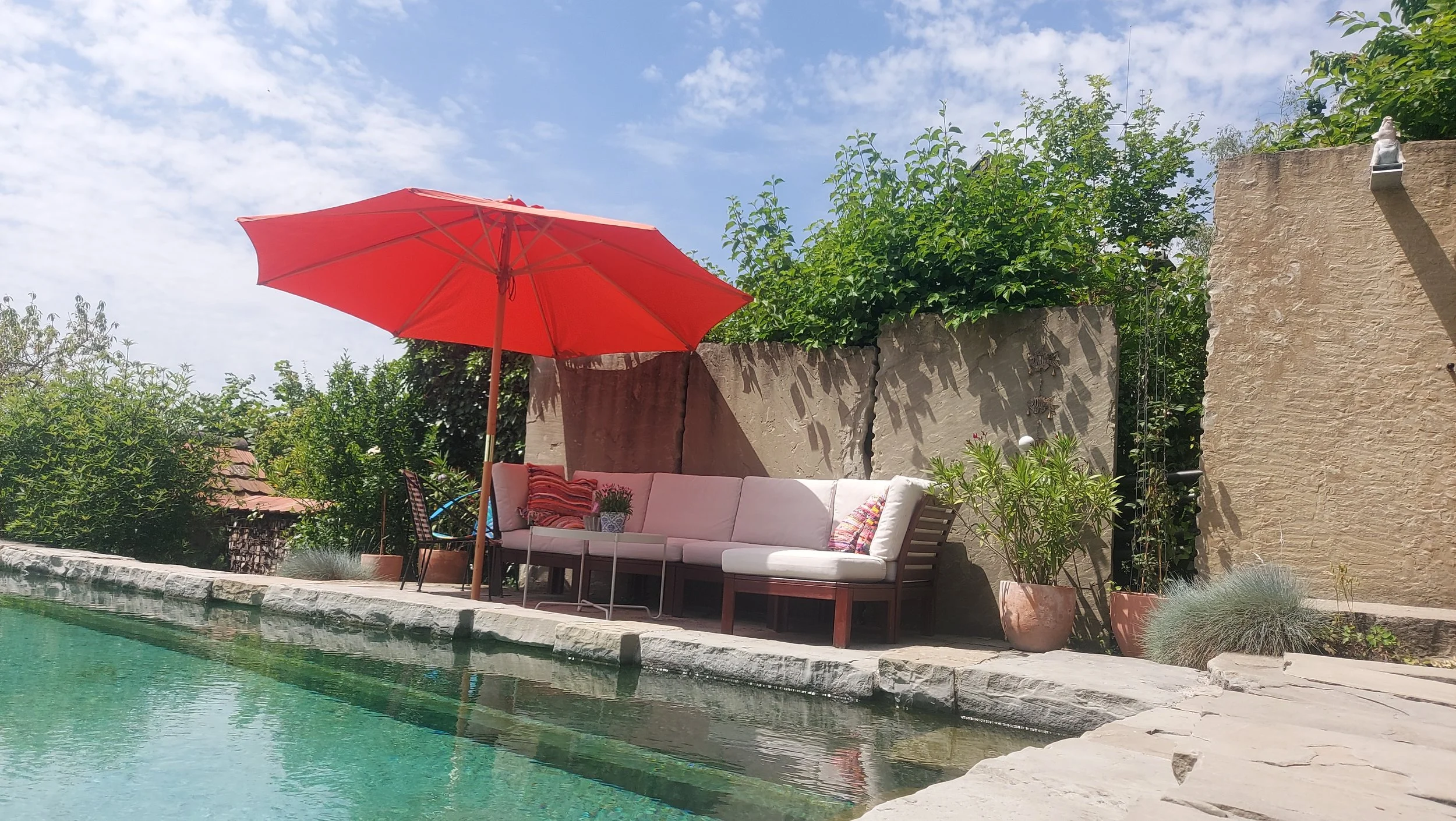 Lounge am Pool