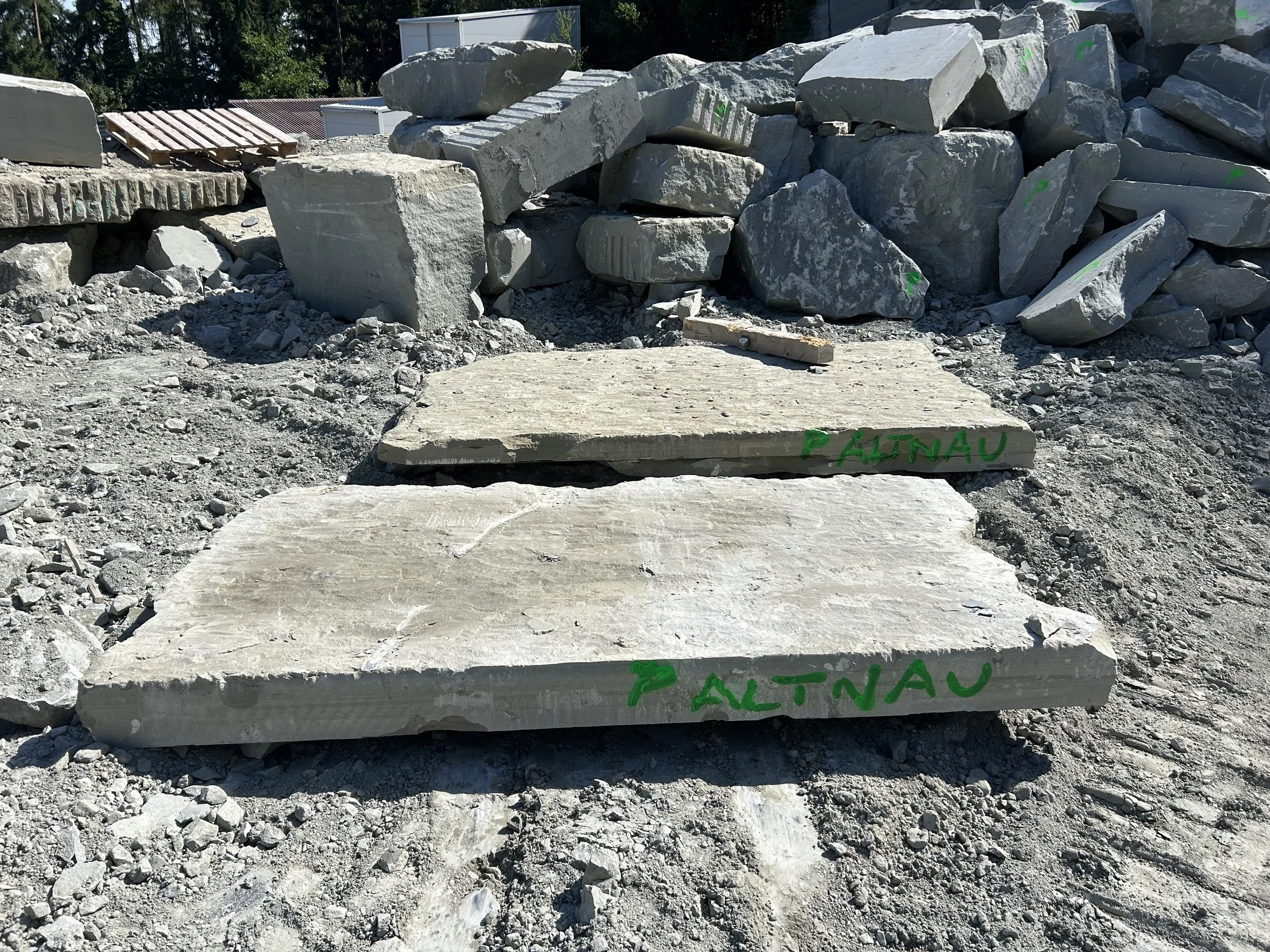 Sandstein Platten